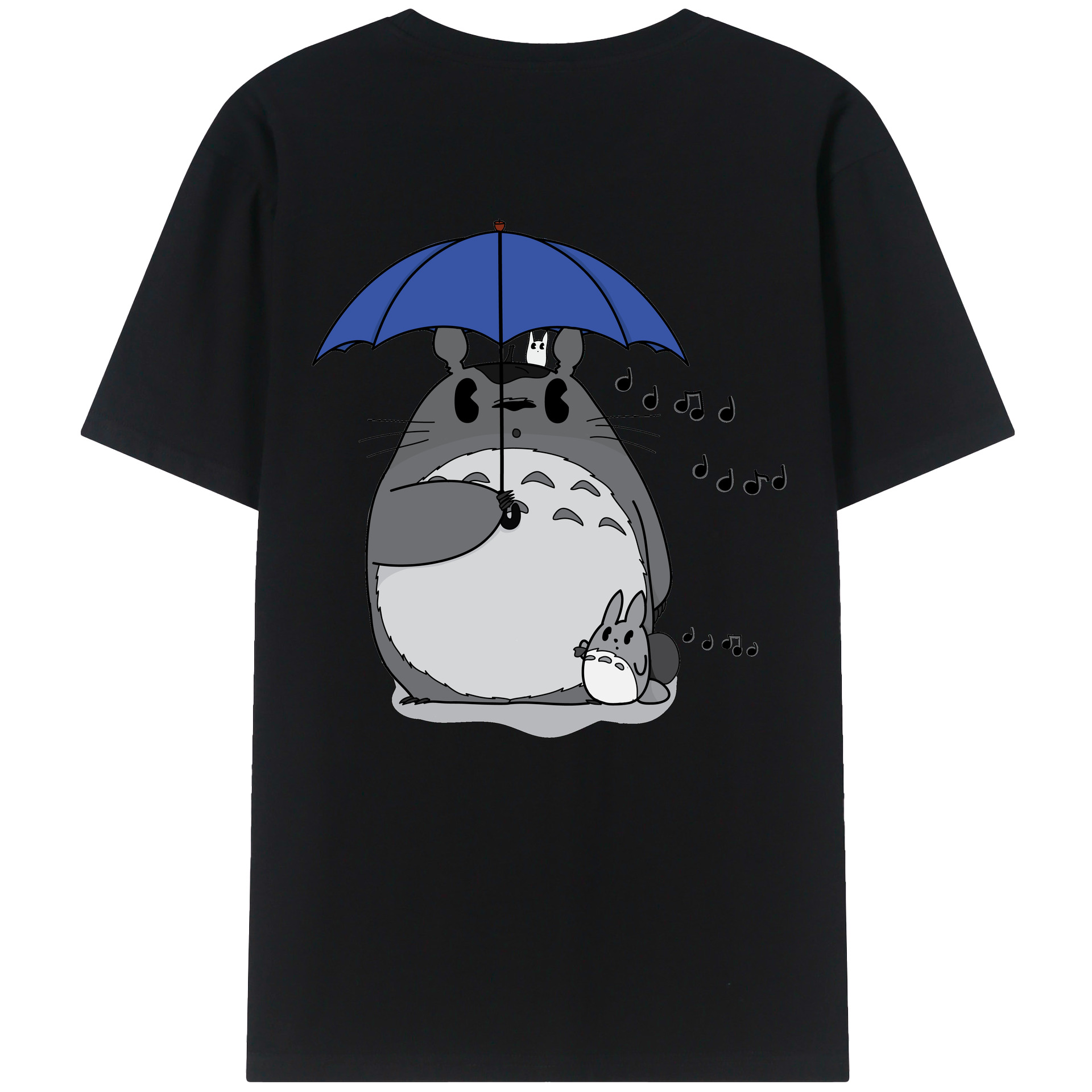 （画像用） となりのトトロ 草壁メイ 草壁サツキ My Neighbor Totoro Satsuki Kusakabe Mei Kusakabe レディース半袖Tシャツ(バックプリント)