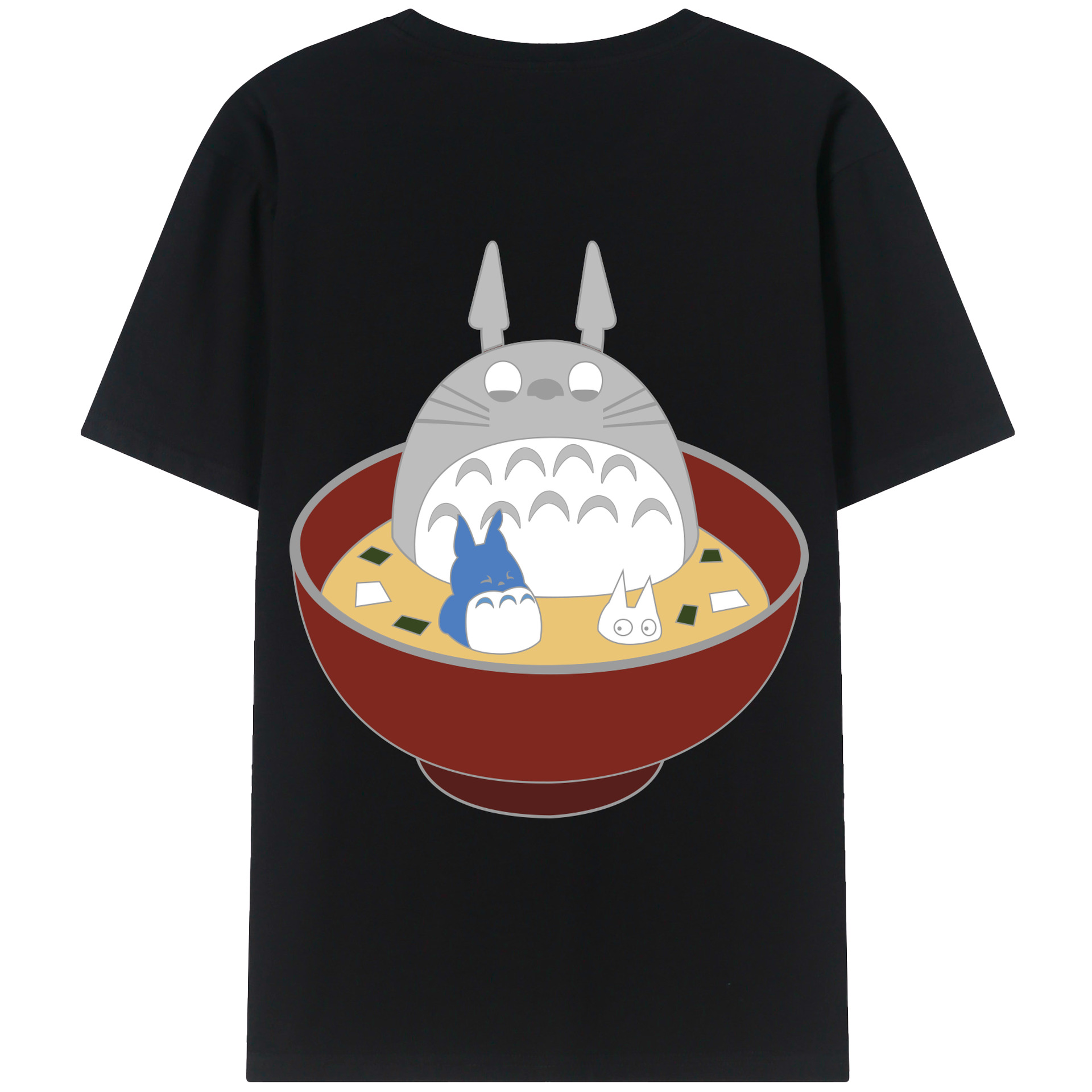 （画像用） となりのトトロ 草壁メイ 草壁サツキ My Neighbor Totoro Satsuki Kusakabe Mei Kusakabe レディース半袖Tシャツ(バックプリント)