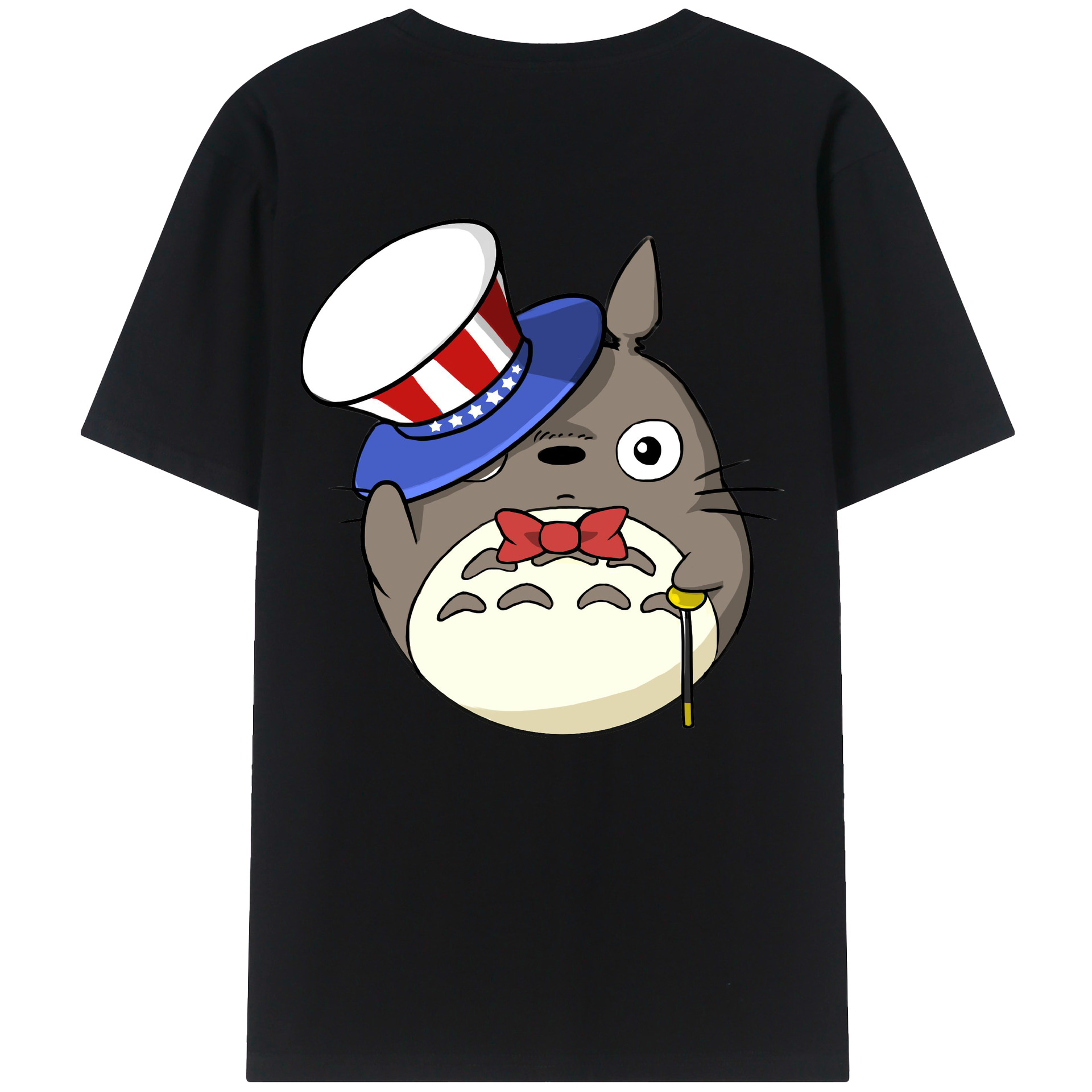 （画像用） となりのトトロ 草壁メイ 草壁サツキ My Neighbor Totoro Satsuki Kusakabe Mei Kusakabe レディース半袖Tシャツ(バックプリント)