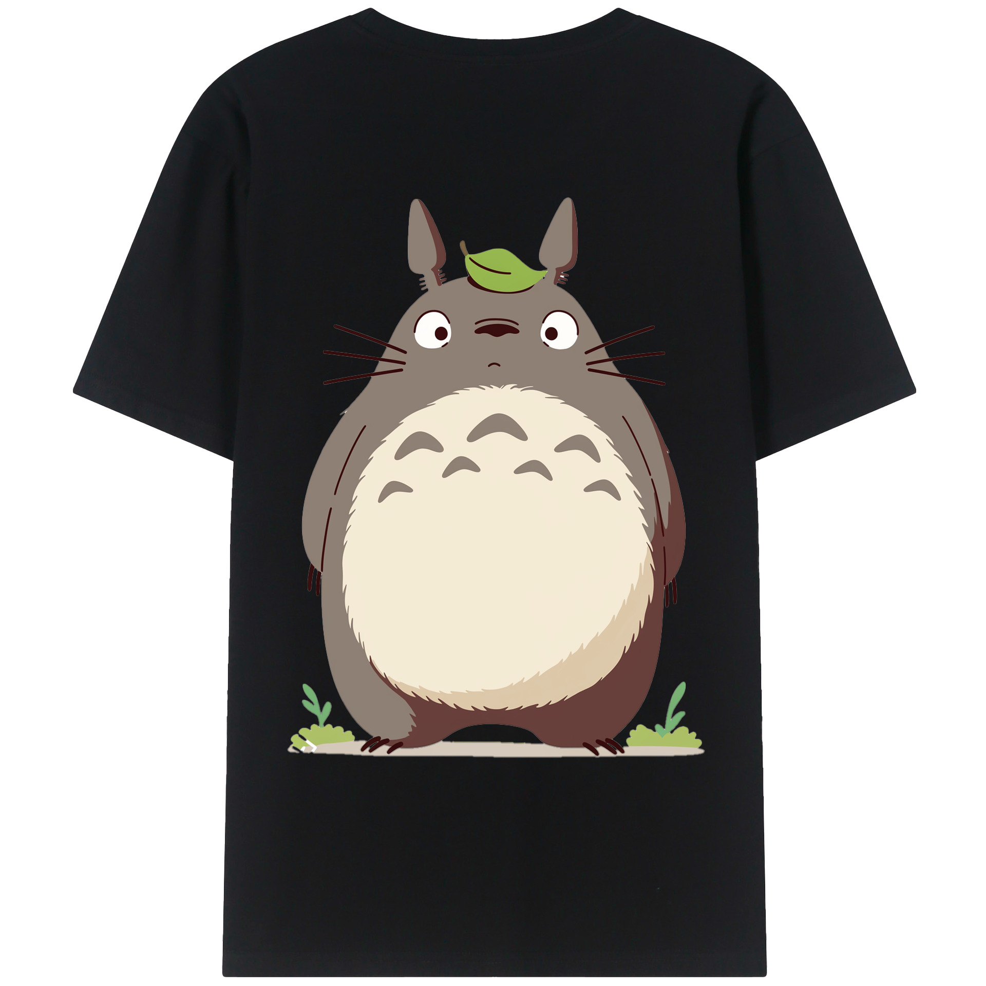 （画像用） となりのトトロ 草壁メイ 草壁サツキ My Neighbor Totoro Satsuki Kusakabe Mei Kusakabe レディース半袖Tシャツ(バックプリント)