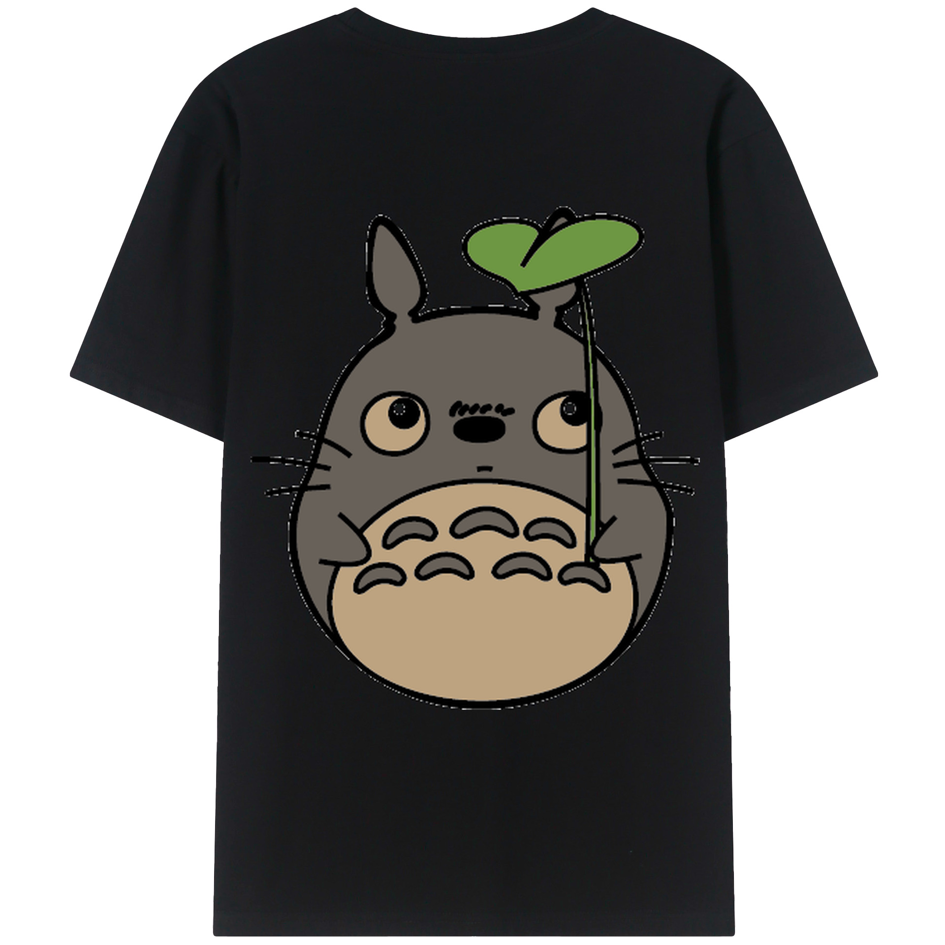 （画像用） となりのトトロ 草壁メイ 草壁サツキ My Neighbor Totoro Satsuki Kusakabe Mei Kusakabe レディース半袖Tシャツ(バックプリント)