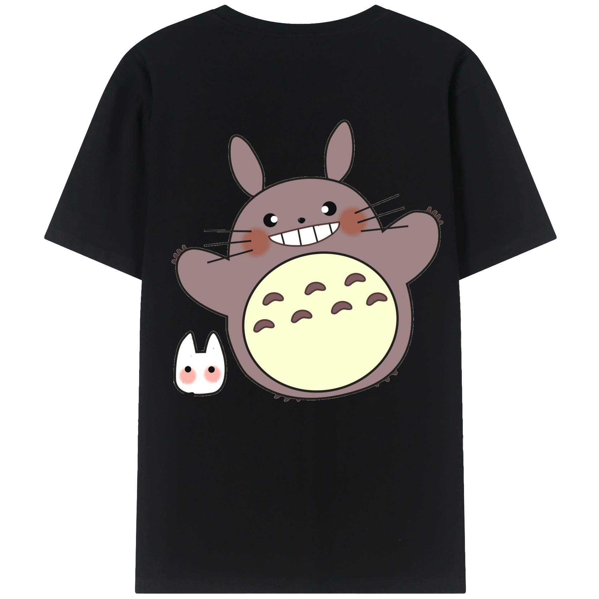 （画像用） となりのトトロ 草壁メイ 草壁サツキ My Neighbor Totoro Satsuki Kusakabe Mei Kusakabe レディース半袖Tシャツ(バックプリント)