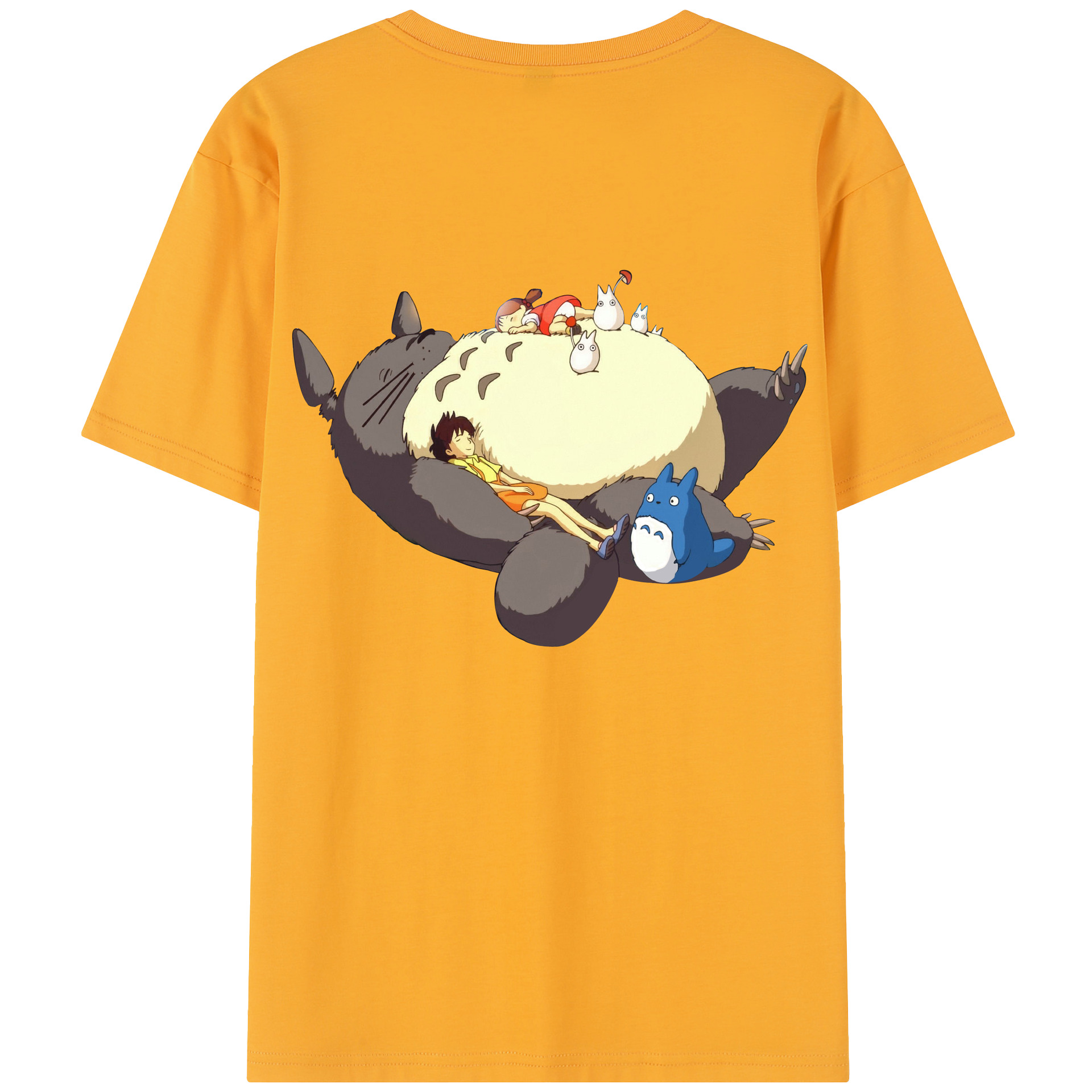 （画像用） となりのトトロ 草壁メイ 草壁サツキ My Neighbor Totoro Satsuki Kusakabe Mei Kusakabe レディース半袖Tシャツ(バックプリント)