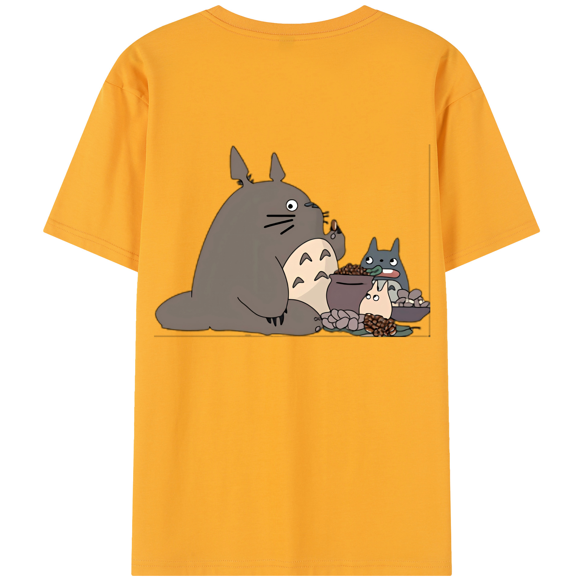 （画像用） となりのトトロ 草壁メイ 草壁サツキ My Neighbor Totoro Satsuki Kusakabe Mei Kusakabe レディース半袖Tシャツ(バックプリント)