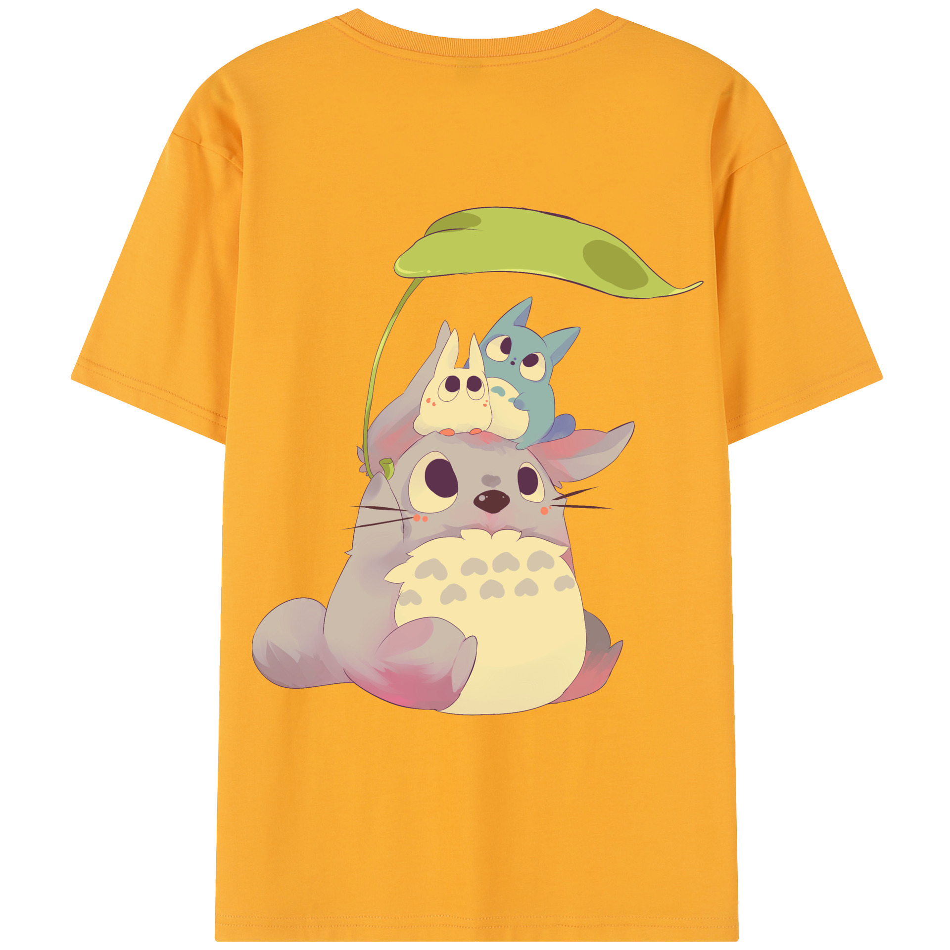 （画像用） となりのトトロ 草壁メイ 草壁サツキ My Neighbor Totoro Satsuki Kusakabe Mei Kusakabe レディース半袖Tシャツ(バックプリント)