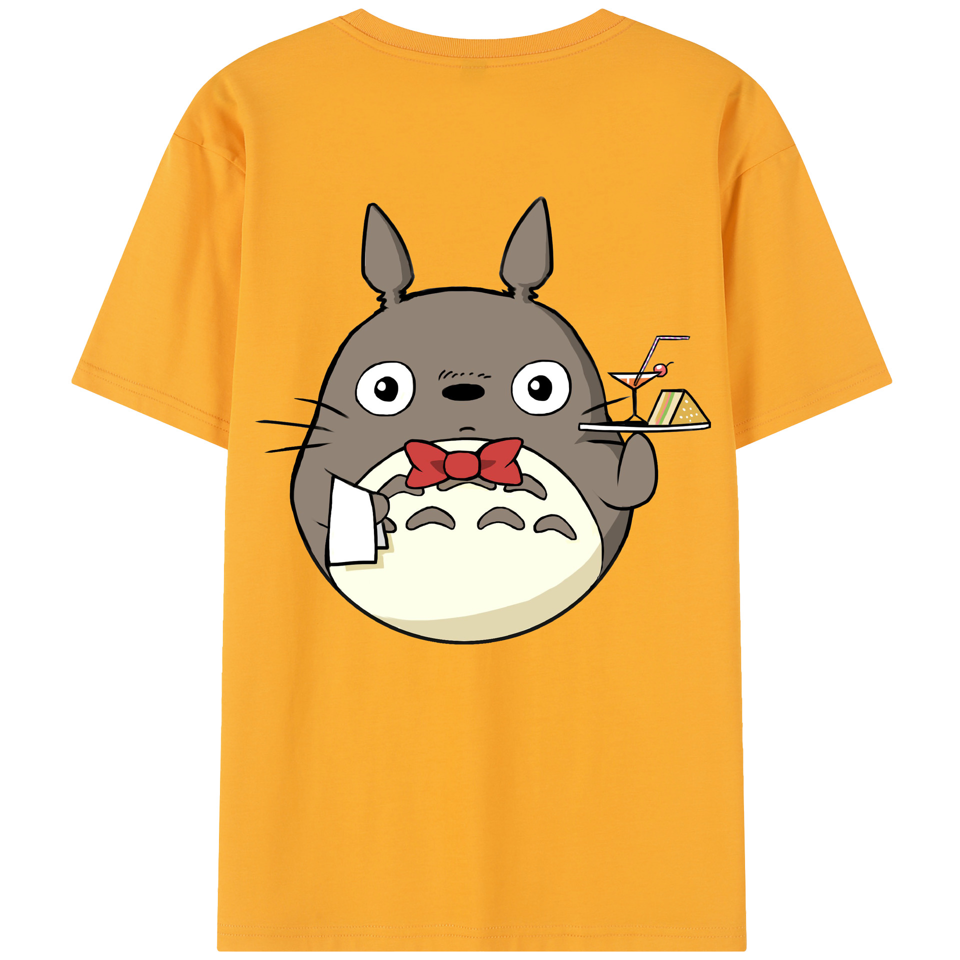 （画像用） となりのトトロ 草壁メイ 草壁サツキ My Neighbor Totoro Satsuki Kusakabe Mei Kusakabe レディース半袖Tシャツ(バックプリント)