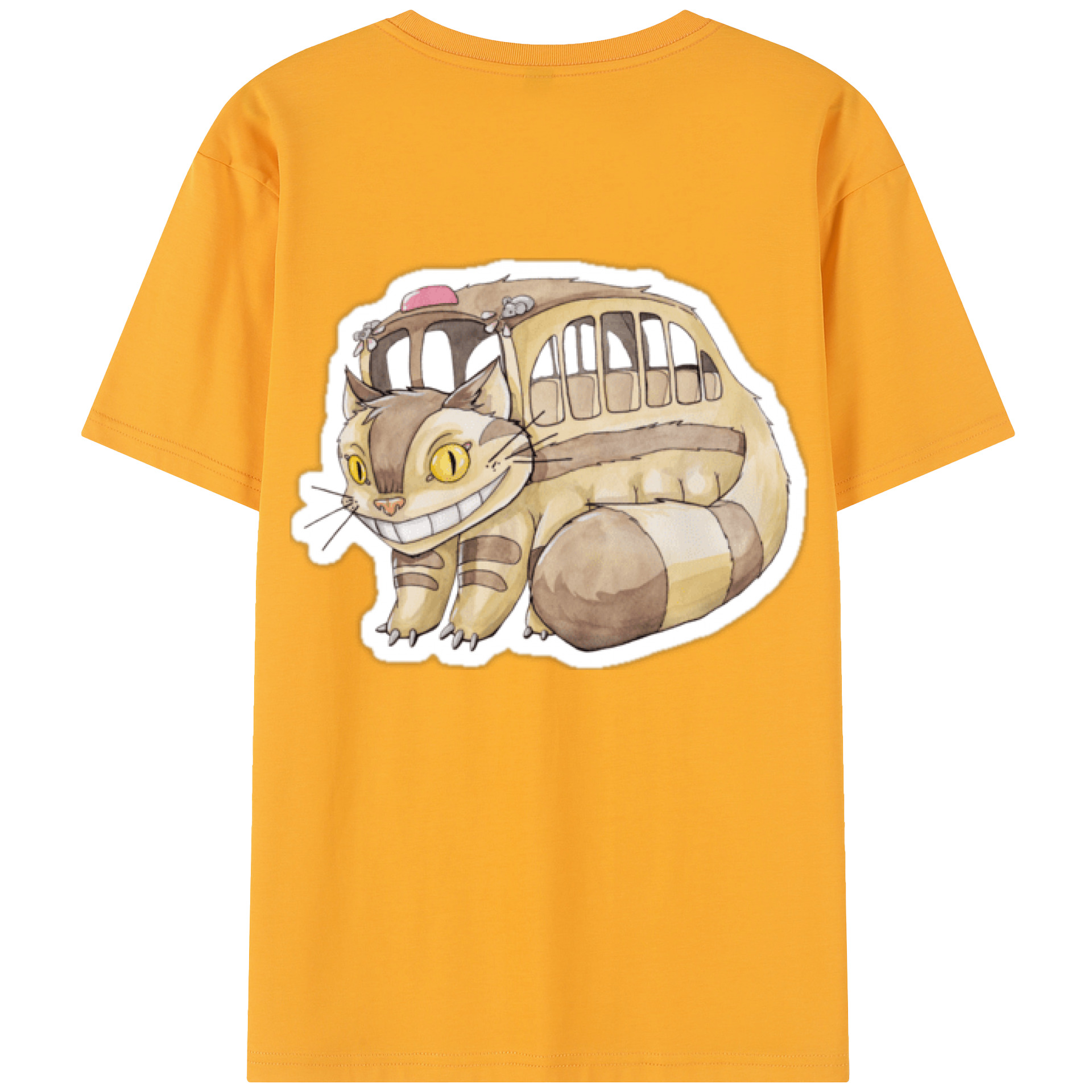 （画像用） となりのトトロ 草壁メイ 草壁サツキ My Neighbor Totoro Satsuki Kusakabe Mei Kusakabe レディース半袖Tシャツ(バックプリント)