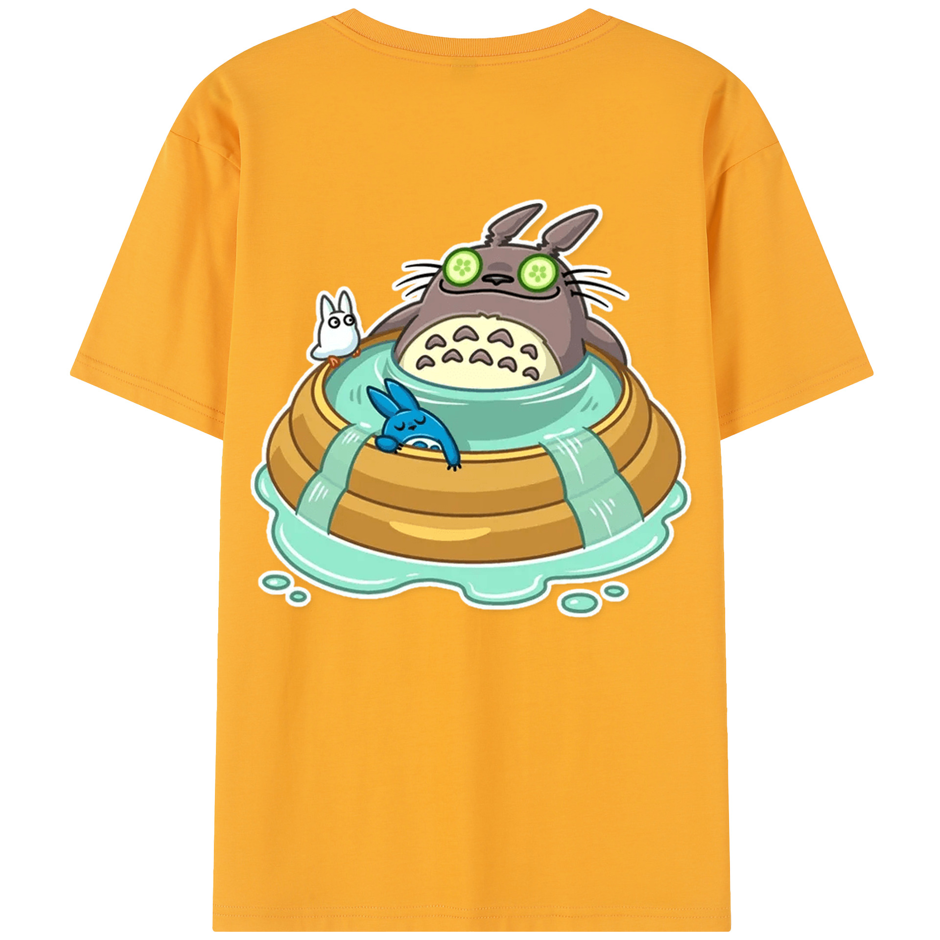 （画像用） となりのトトロ 草壁メイ 草壁サツキ My Neighbor Totoro Satsuki Kusakabe Mei Kusakabe レディース半袖Tシャツ(バックプリント)