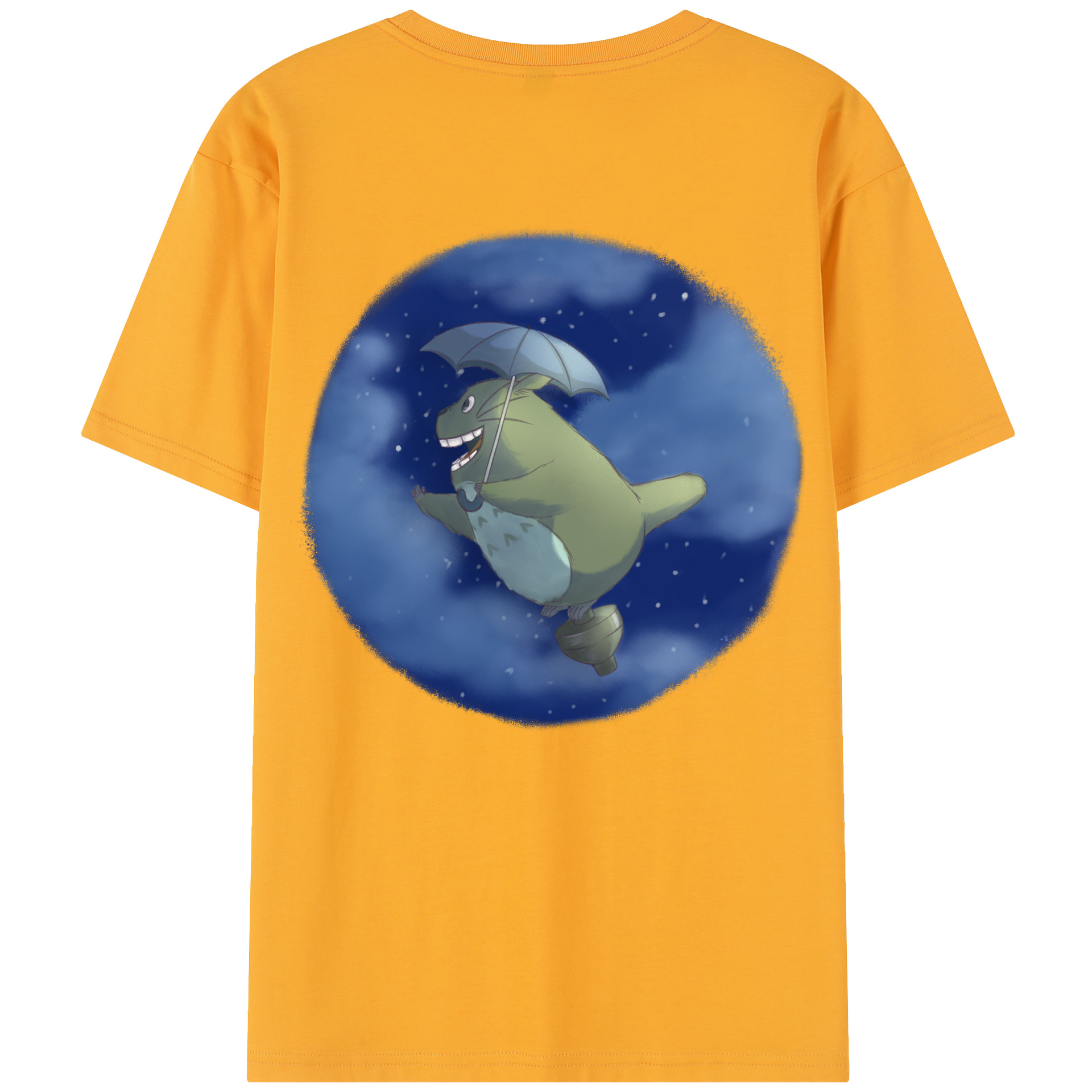 （画像用） となりのトトロ 草壁メイ 草壁サツキ My Neighbor Totoro Satsuki Kusakabe Mei Kusakabe レディース半袖Tシャツ(バックプリント)