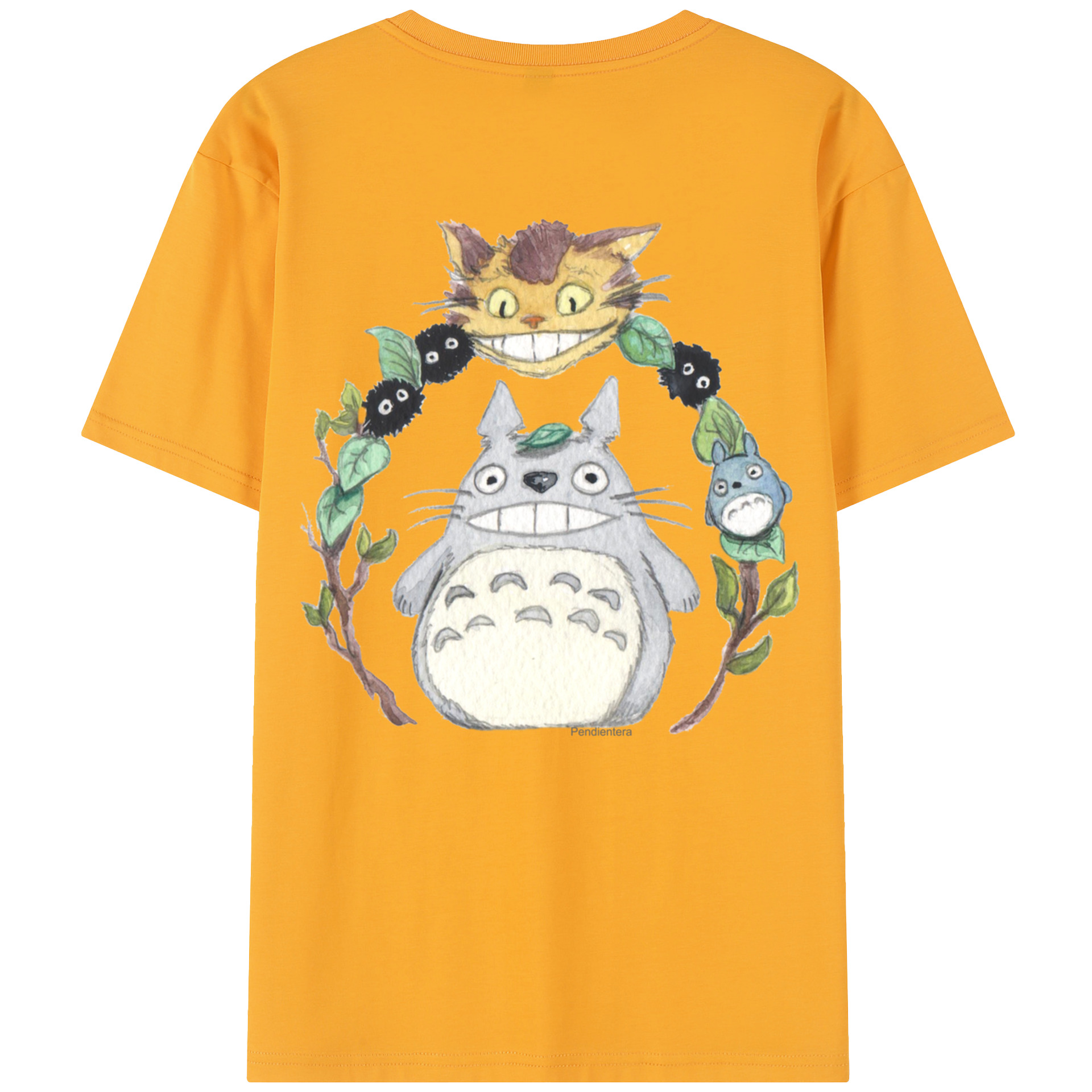 （画像用） となりのトトロ 草壁メイ 草壁サツキ My Neighbor Totoro Satsuki Kusakabe Mei Kusakabe レディース半袖Tシャツ(バックプリント)