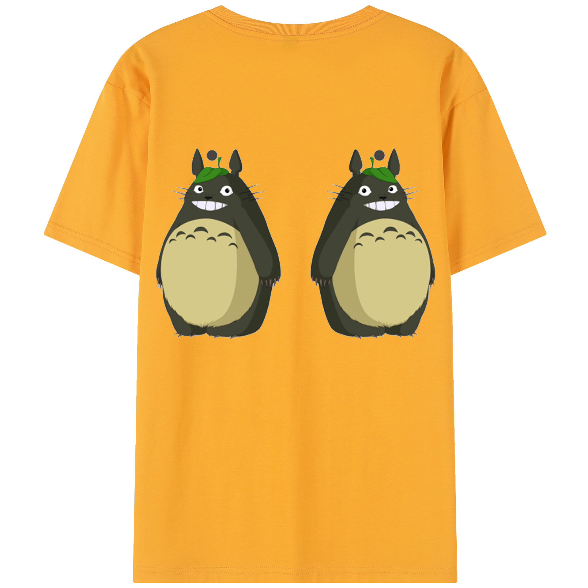 （画像用） となりのトトロ 草壁メイ 草壁サツキ My Neighbor Totoro Satsuki Kusakabe Mei Kusakabe レディース半袖Tシャツ(バックプリント)
