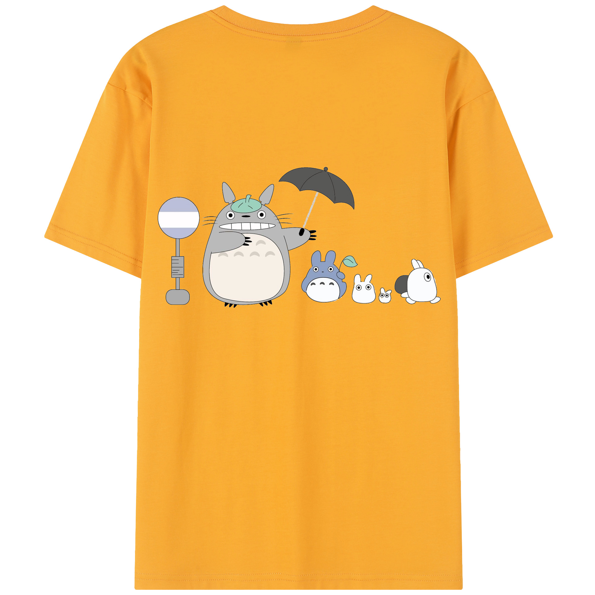 （画像用） となりのトトロ 草壁メイ 草壁サツキ My Neighbor Totoro Satsuki Kusakabe Mei Kusakabe レディース半袖Tシャツ(バックプリント)