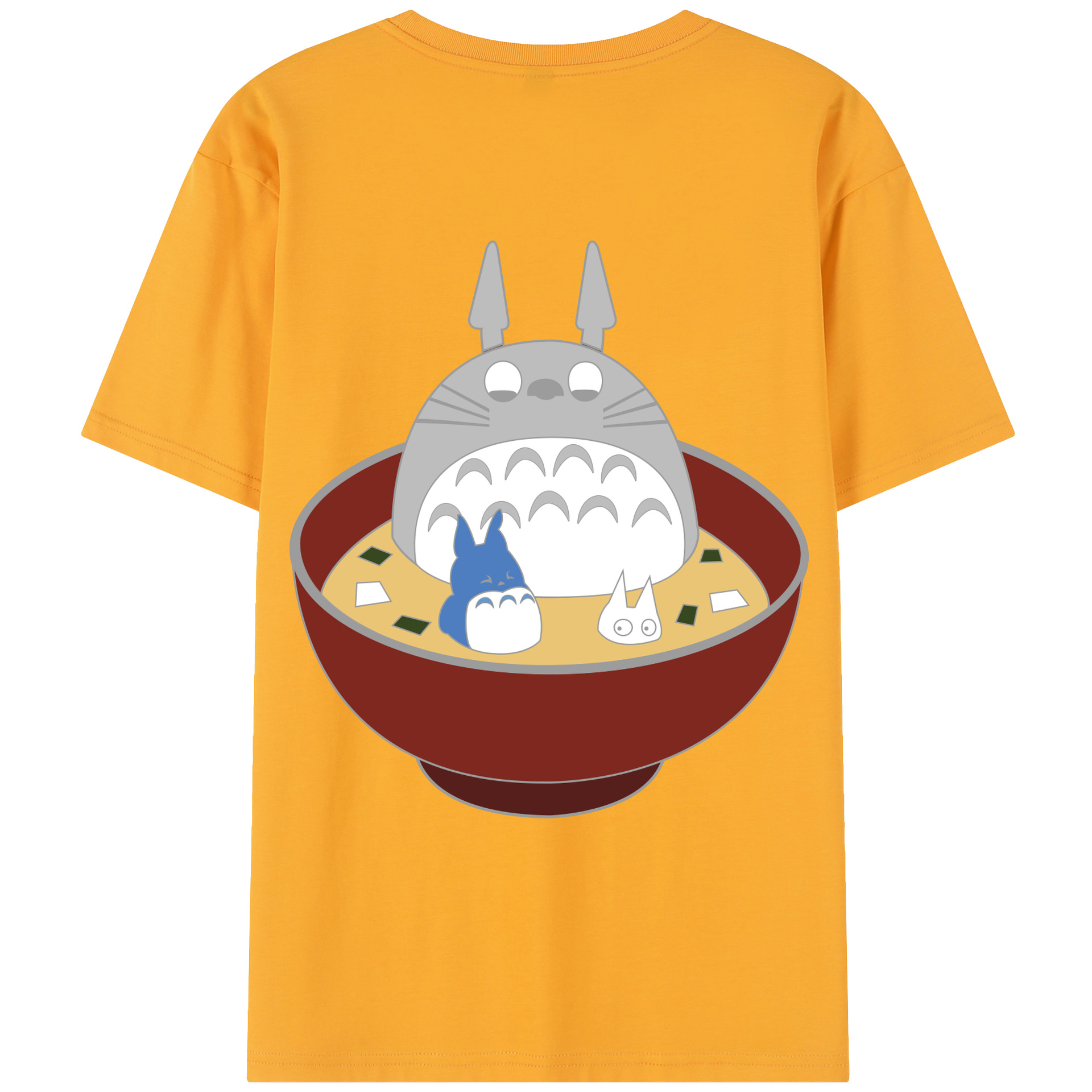 （画像用） となりのトトロ 草壁メイ 草壁サツキ My Neighbor Totoro Satsuki Kusakabe Mei Kusakabe レディース半袖Tシャツ(バックプリント)