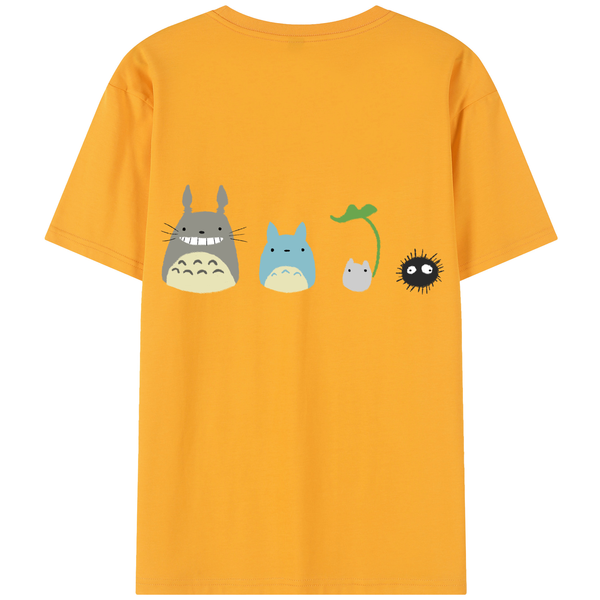 （画像用） となりのトトロ 草壁メイ 草壁サツキ My Neighbor Totoro Satsuki Kusakabe Mei Kusakabe レディース半袖Tシャツ(バックプリント)