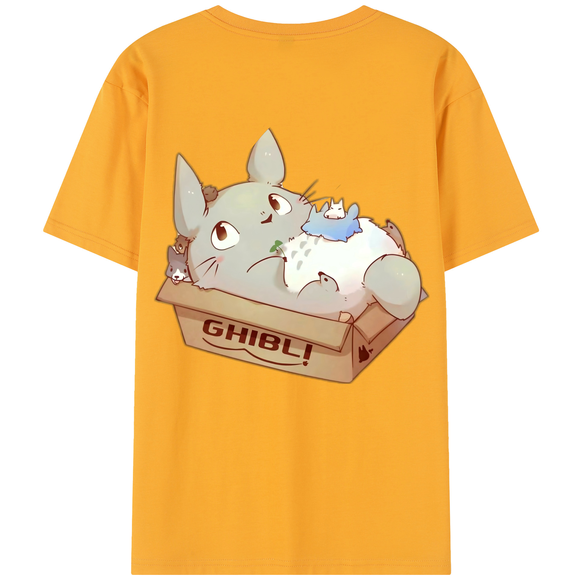 （画像用） となりのトトロ 草壁メイ 草壁サツキ My Neighbor Totoro Satsuki Kusakabe Mei Kusakabe レディース半袖Tシャツ(バックプリント)