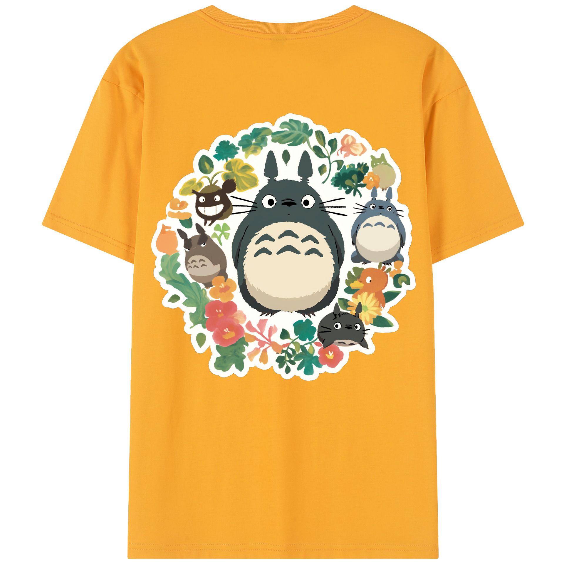 （画像用） となりのトトロ 草壁メイ 草壁サツキ My Neighbor Totoro Satsuki Kusakabe Mei Kusakabe レディース半袖Tシャツ(バックプリント)