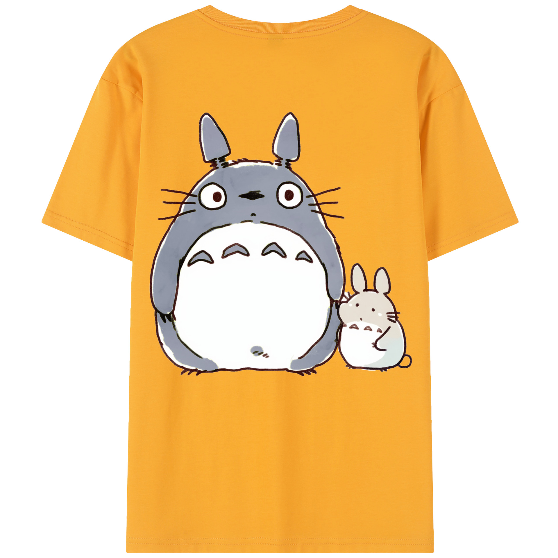 （画像用） となりのトトロ 草壁メイ 草壁サツキ My Neighbor Totoro Satsuki Kusakabe Mei Kusakabe レディース半袖Tシャツ(バックプリント)
