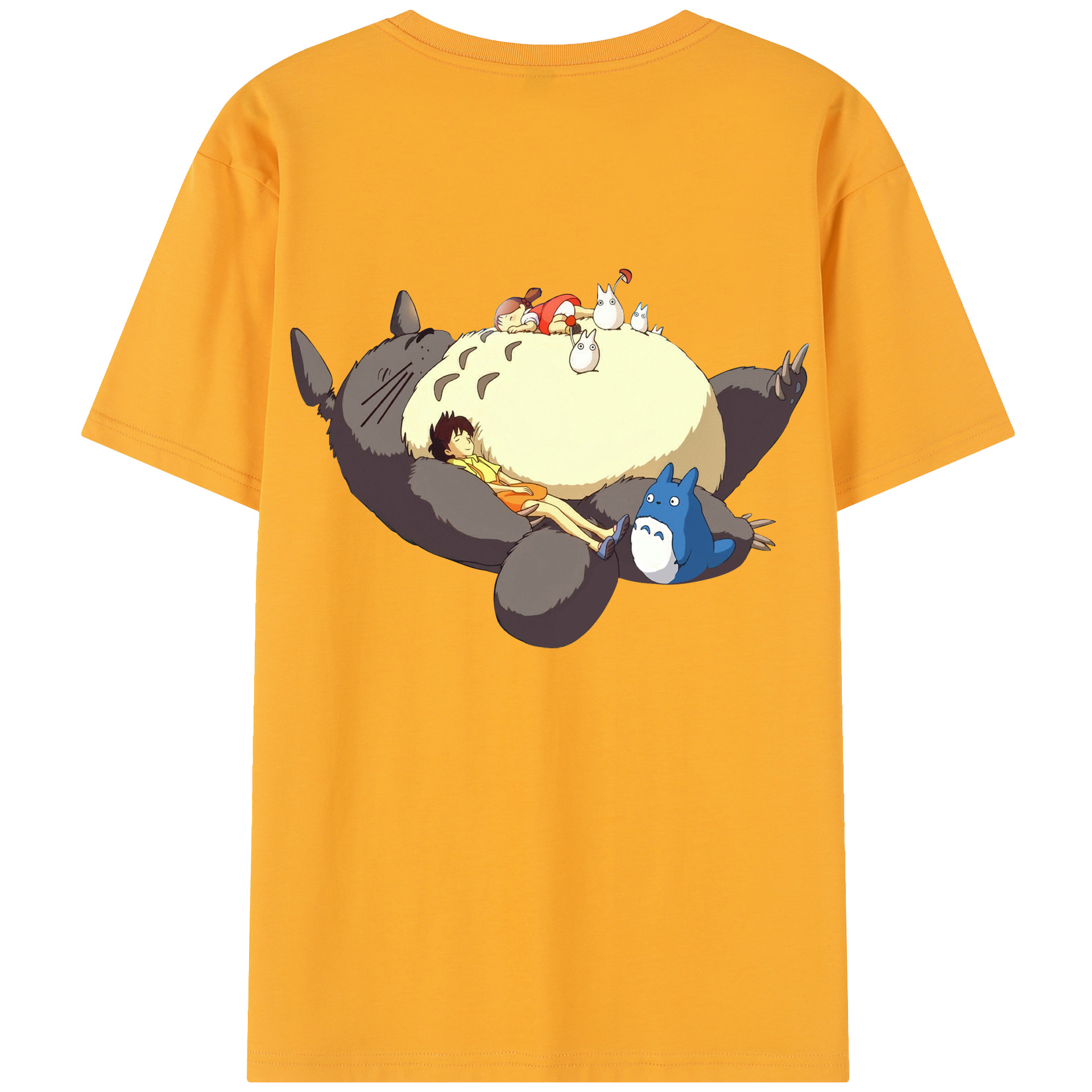（画像用） となりのトトロ 草壁メイ 草壁サツキ My Neighbor Totoro Satsuki Kusakabe Mei Kusakabe レディース半袖Tシャツ(バックプリント)