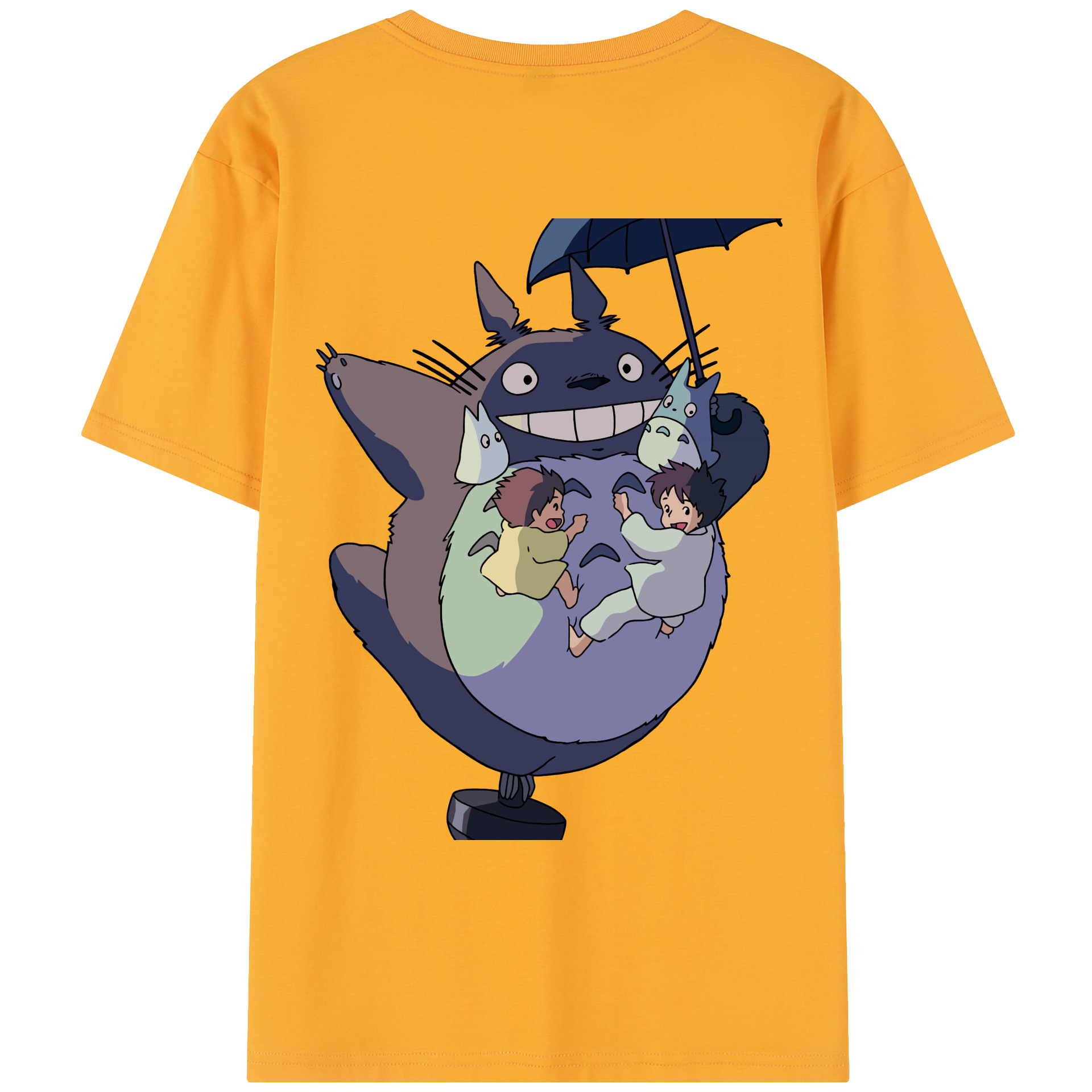 （画像用） となりのトトロ 草壁メイ 草壁サツキ My Neighbor Totoro Satsuki Kusakabe Mei Kusakabe レディース半袖Tシャツ(バックプリント)