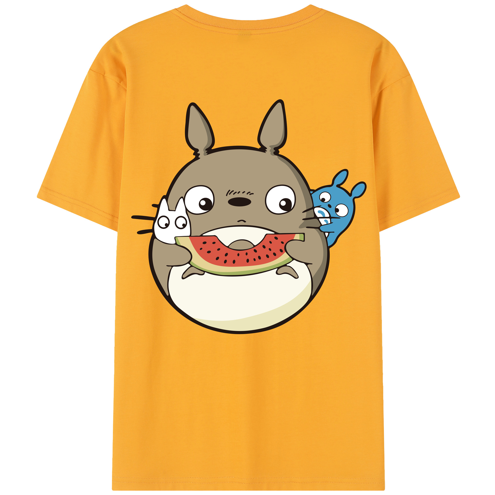 （画像用） となりのトトロ 草壁メイ 草壁サツキ My Neighbor Totoro Satsuki Kusakabe Mei Kusakabe レディース半袖Tシャツ(バックプリント)