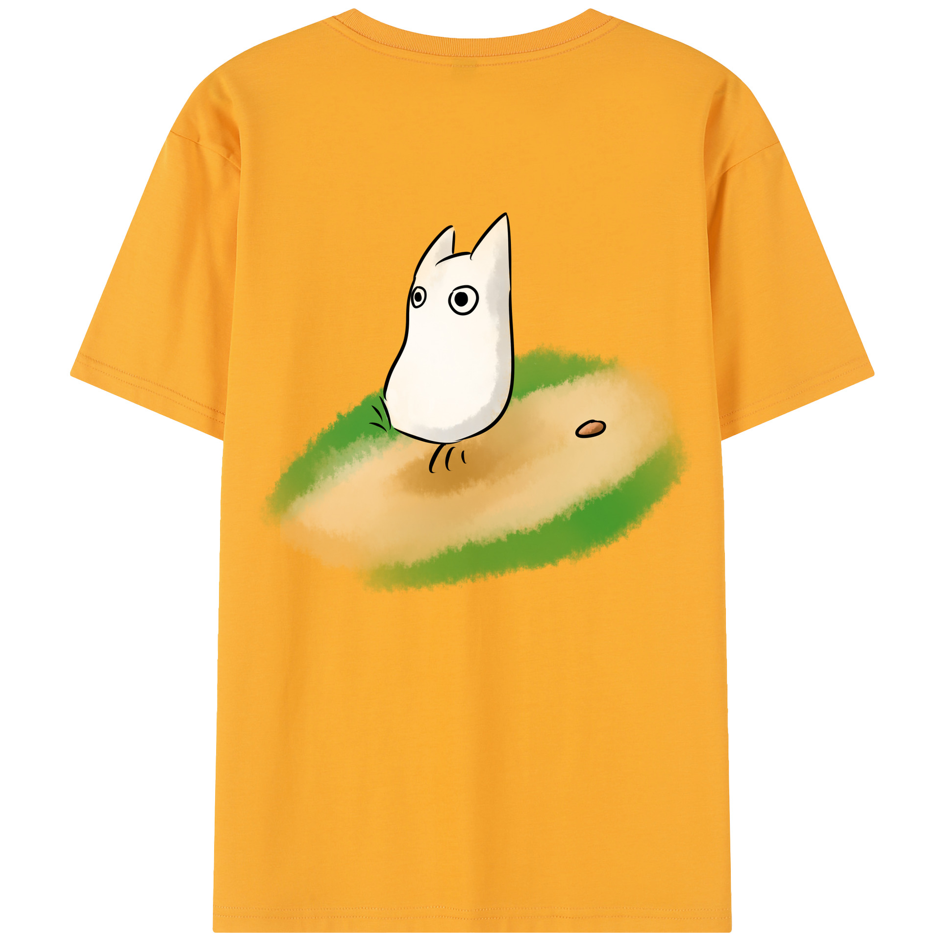 （画像用） となりのトトロ 草壁メイ 草壁サツキ My Neighbor Totoro Satsuki Kusakabe Mei Kusakabe レディース半袖Tシャツ(バックプリント)