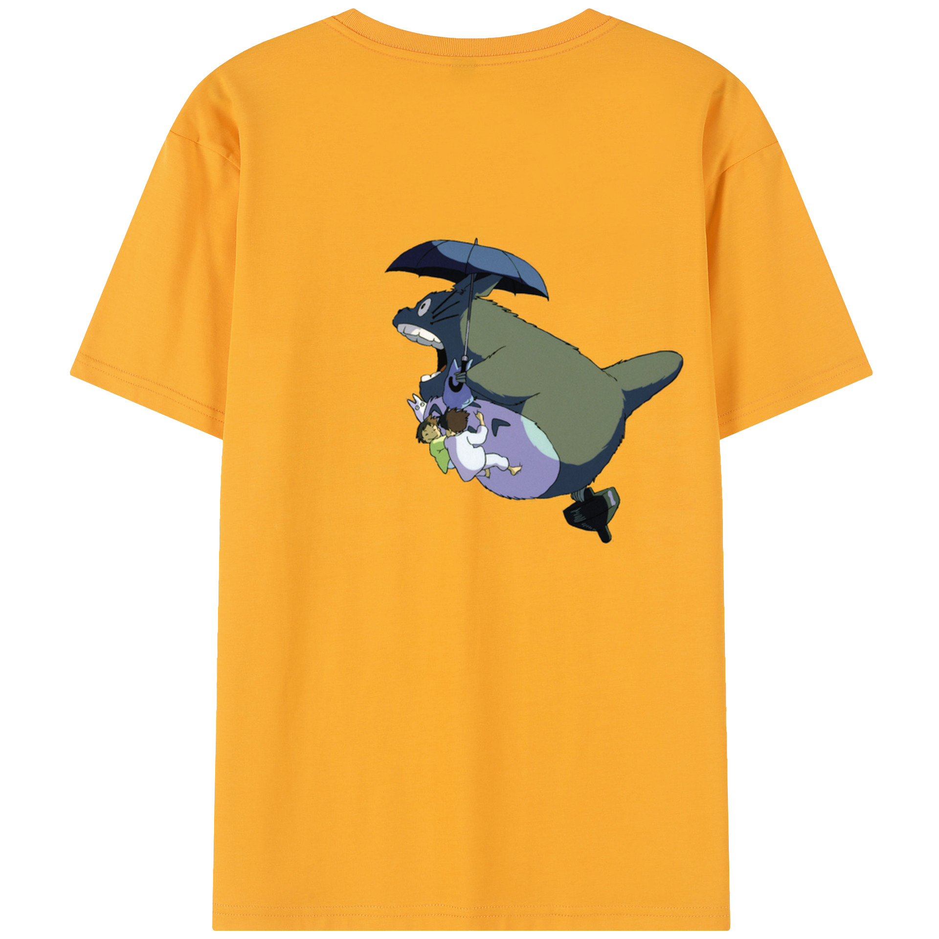 （画像用） となりのトトロ 草壁メイ 草壁サツキ My Neighbor Totoro Satsuki Kusakabe Mei Kusakabe レディース半袖Tシャツ(バックプリント)