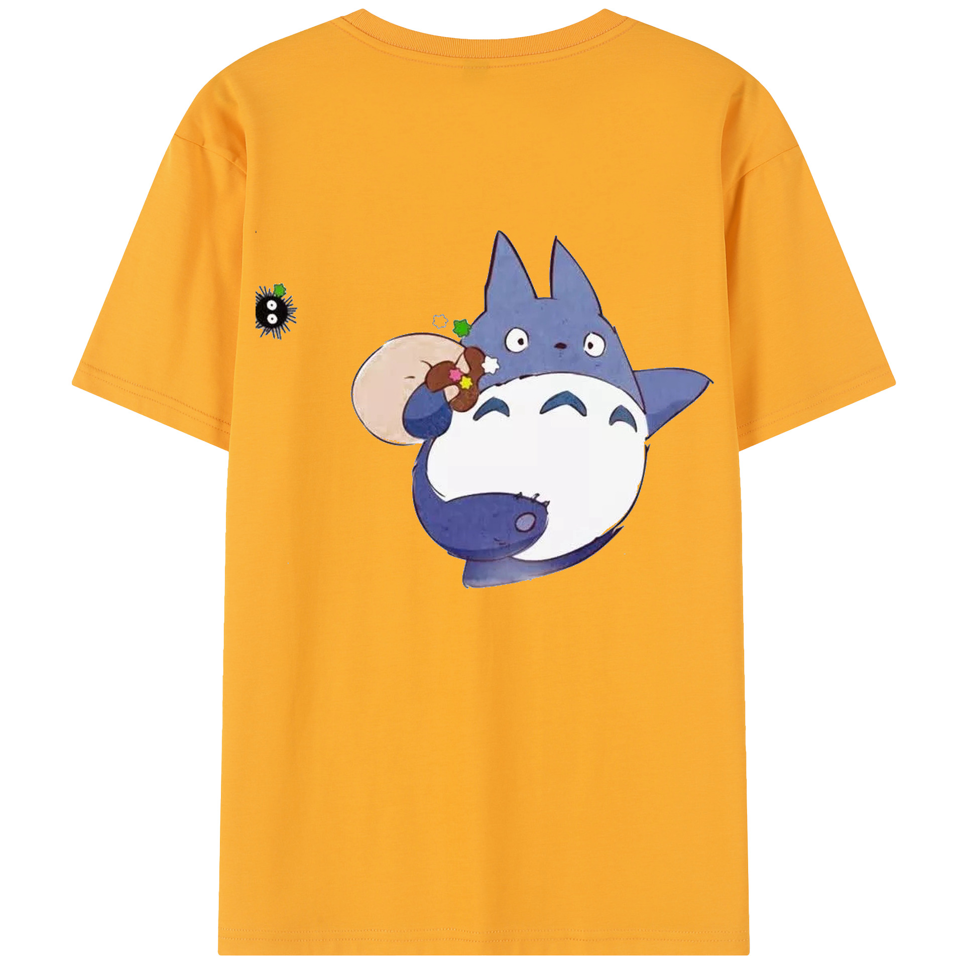 （画像用） となりのトトロ 草壁メイ 草壁サツキ My Neighbor Totoro Satsuki Kusakabe Mei Kusakabe レディース半袖Tシャツ(バックプリント)