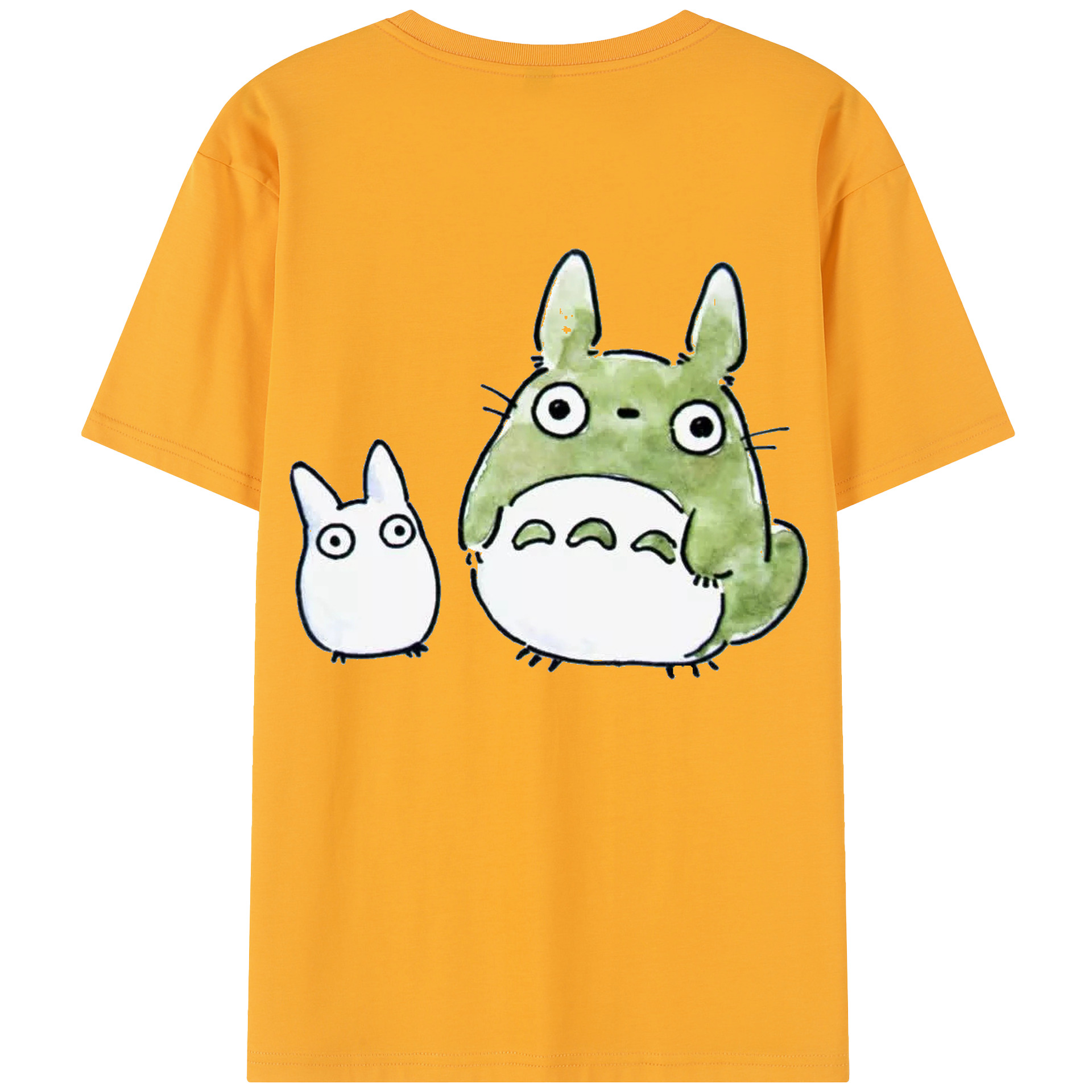 （画像用） となりのトトロ 草壁メイ 草壁サツキ My Neighbor Totoro Satsuki Kusakabe Mei Kusakabe レディース半袖Tシャツ(バックプリント)