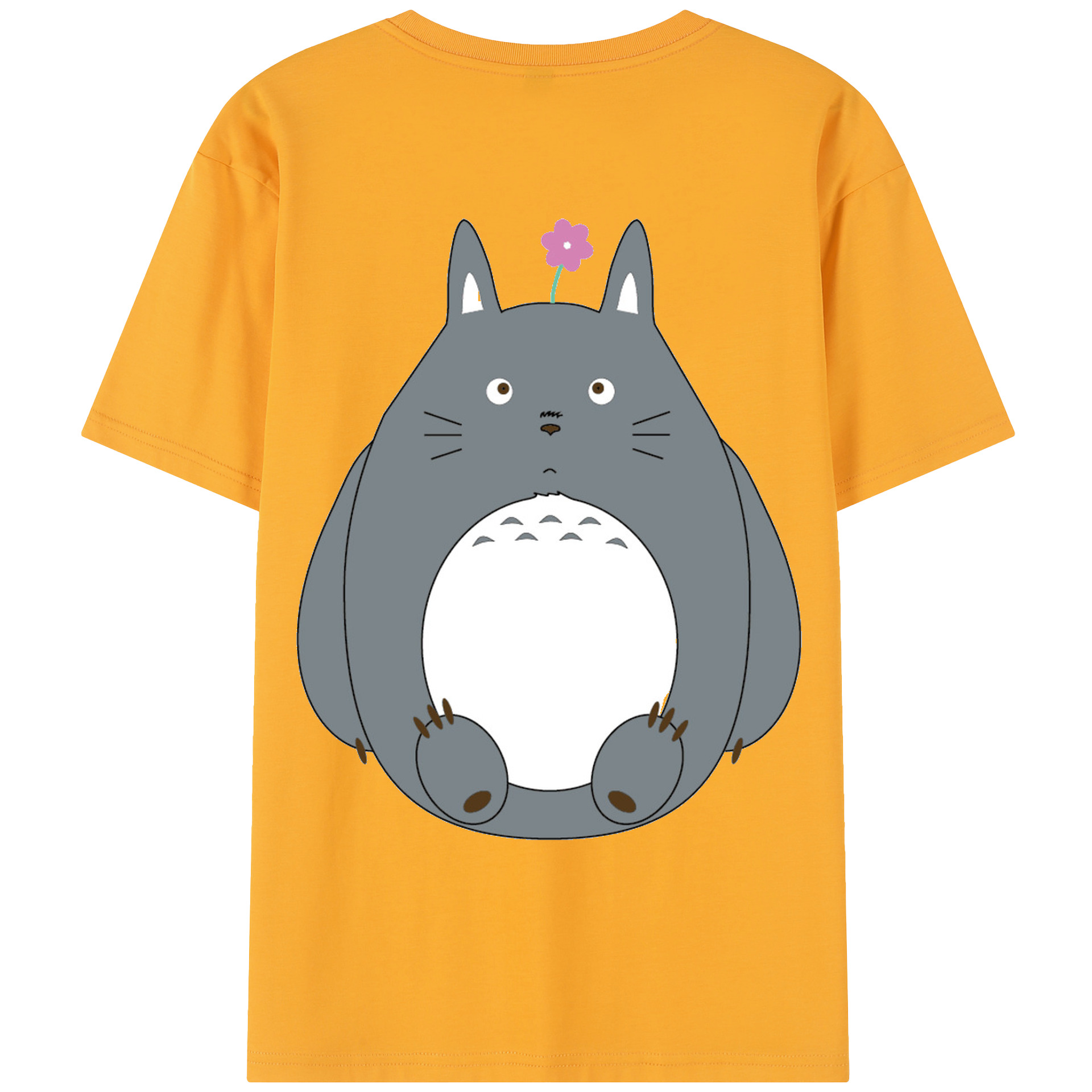 （画像用） となりのトトロ 草壁メイ 草壁サツキ My Neighbor Totoro Satsuki Kusakabe Mei Kusakabe レディース半袖Tシャツ(バックプリント)