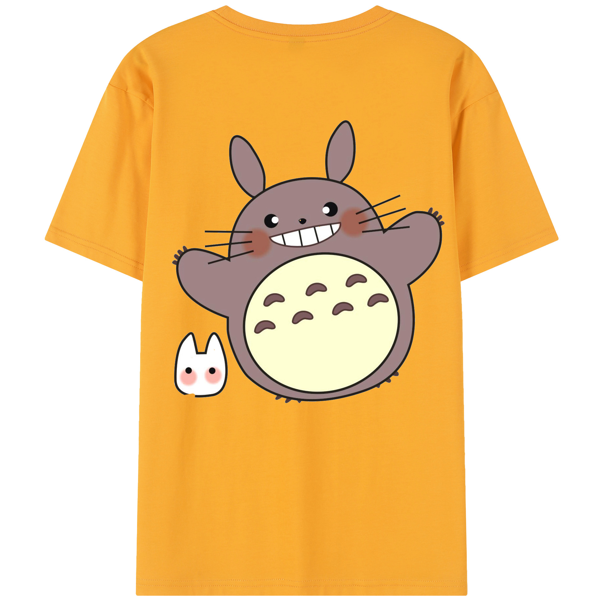 （画像用） となりのトトロ 草壁メイ 草壁サツキ My Neighbor Totoro Satsuki Kusakabe Mei Kusakabe レディース半袖Tシャツ(バックプリント)