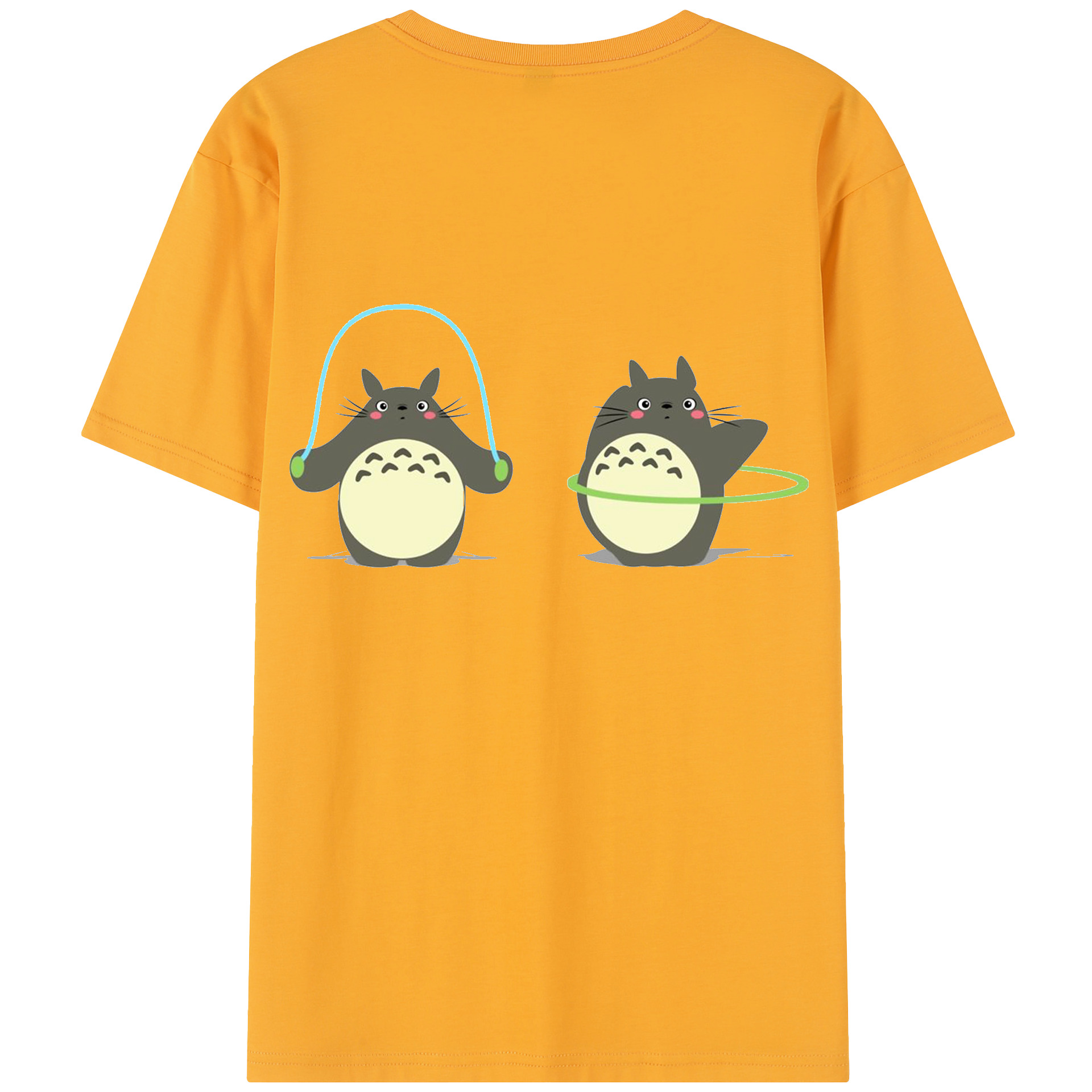 （画像用） となりのトトロ 草壁メイ 草壁サツキ My Neighbor Totoro Satsuki Kusakabe Mei Kusakabe レディース半袖Tシャツ(バックプリント)