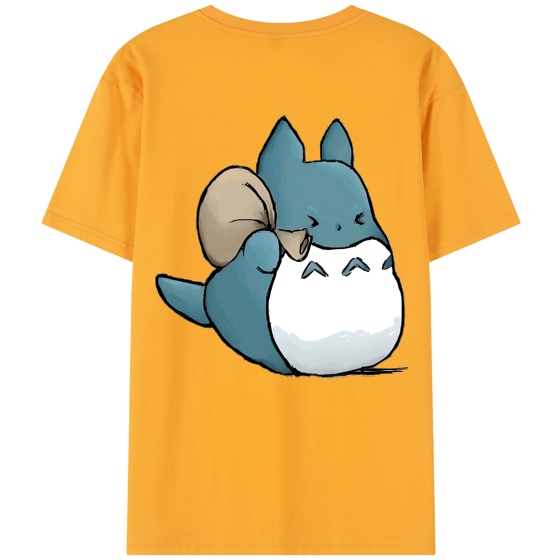 （画像用） となりのトトロ 草壁メイ 草壁サツキ My Neighbor Totoro Satsuki Kusakabe Mei Kusakabe レディース半袖Tシャツ(バックプリント)