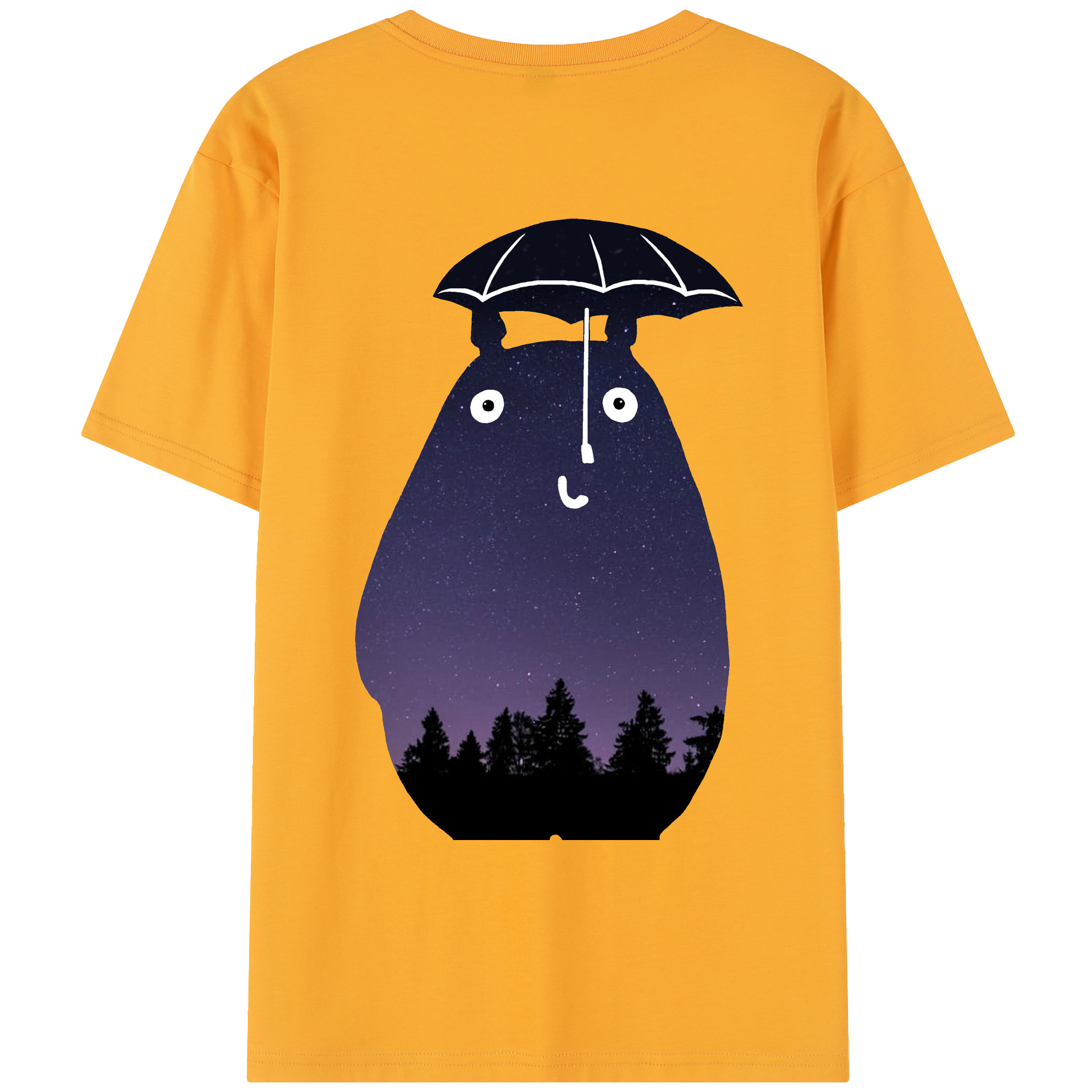 （画像用） となりのトトロ 草壁メイ 草壁サツキ My Neighbor Totoro Satsuki Kusakabe Mei Kusakabe レディース半袖Tシャツ(バックプリント)