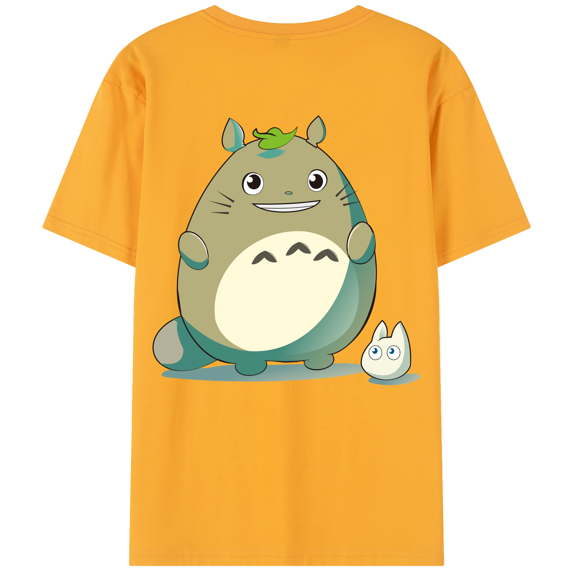 （画像用） となりのトトロ 草壁メイ 草壁サツキ My Neighbor Totoro Satsuki Kusakabe Mei Kusakabe レディース半袖Tシャツ(バックプリント)