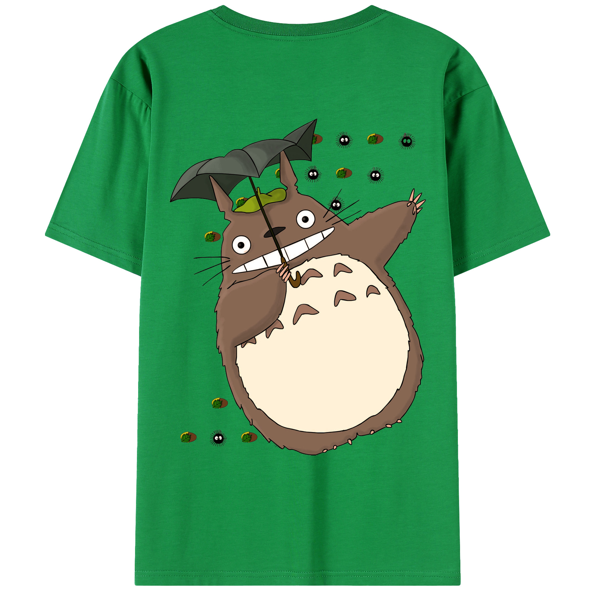 （画像用） となりのトトロ 草壁メイ 草壁サツキ My Neighbor Totoro Satsuki Kusakabe Mei Kusakabe レディース半袖Tシャツ(バックプリント)