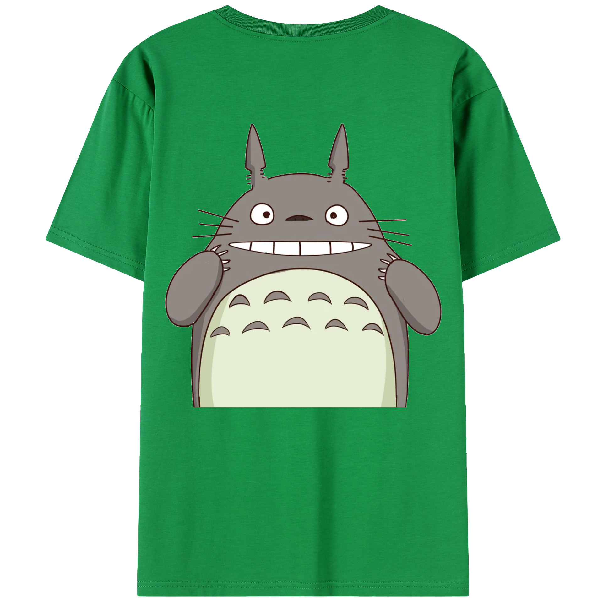 （画像用） となりのトトロ 草壁メイ 草壁サツキ My Neighbor Totoro Satsuki Kusakabe Mei Kusakabe レディース半袖Tシャツ(バックプリント)