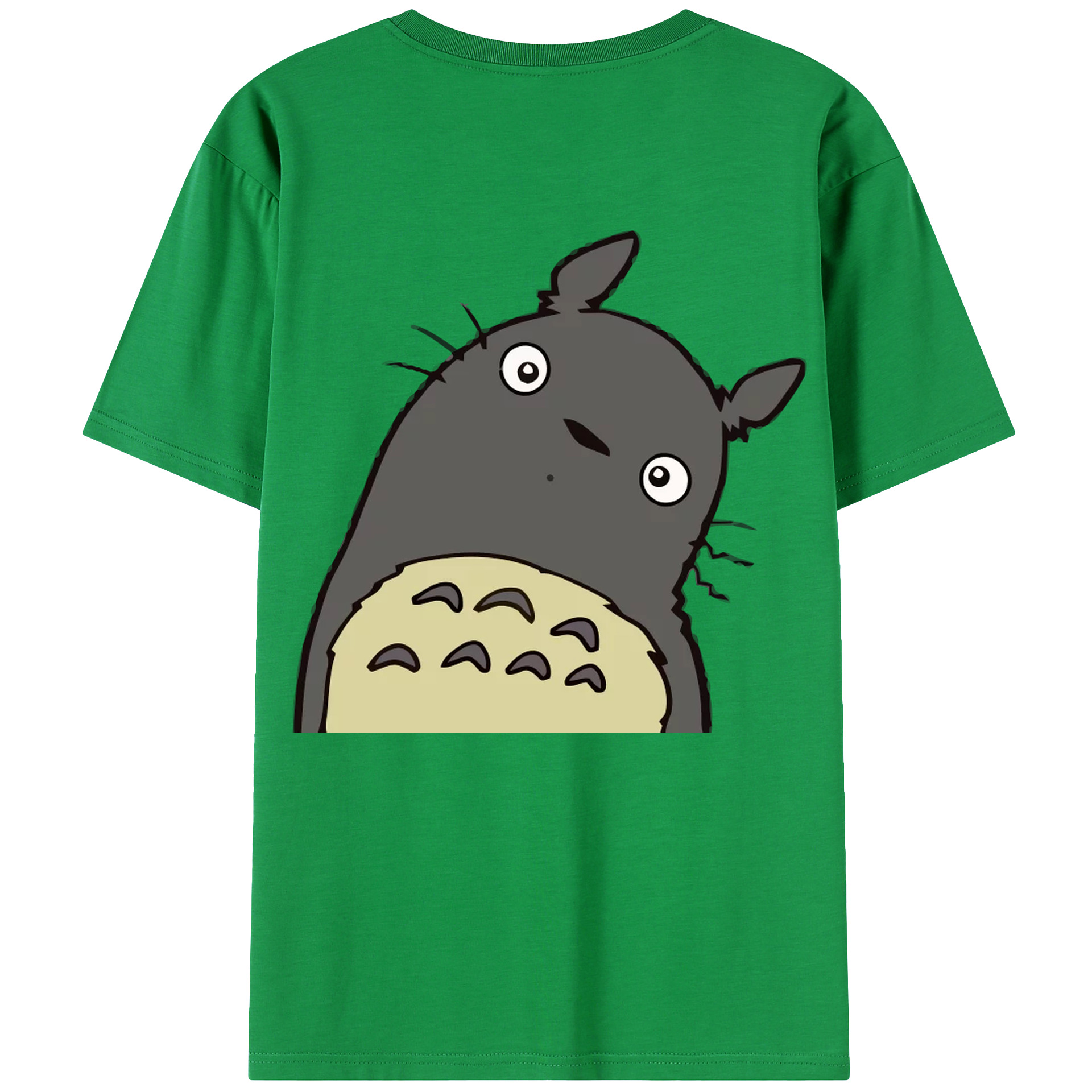 （画像用） となりのトトロ 草壁メイ 草壁サツキ My Neighbor Totoro Satsuki Kusakabe Mei Kusakabe レディース半袖Tシャツ(バックプリント)