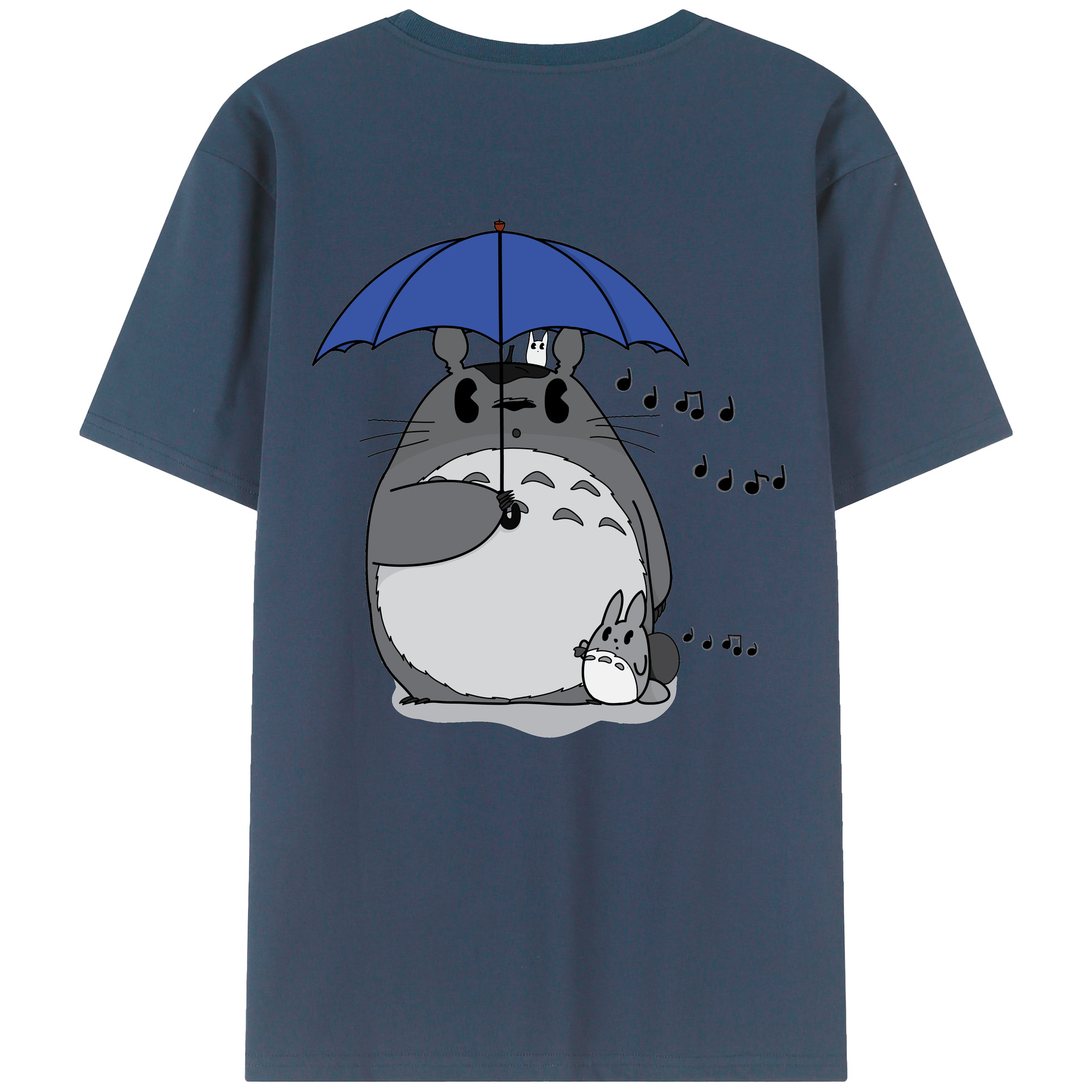 （画像用） となりのトトロ 草壁メイ 草壁サツキ My Neighbor Totoro Satsuki Kusakabe Mei Kusakabe レディース半袖Tシャツ(バックプリント)