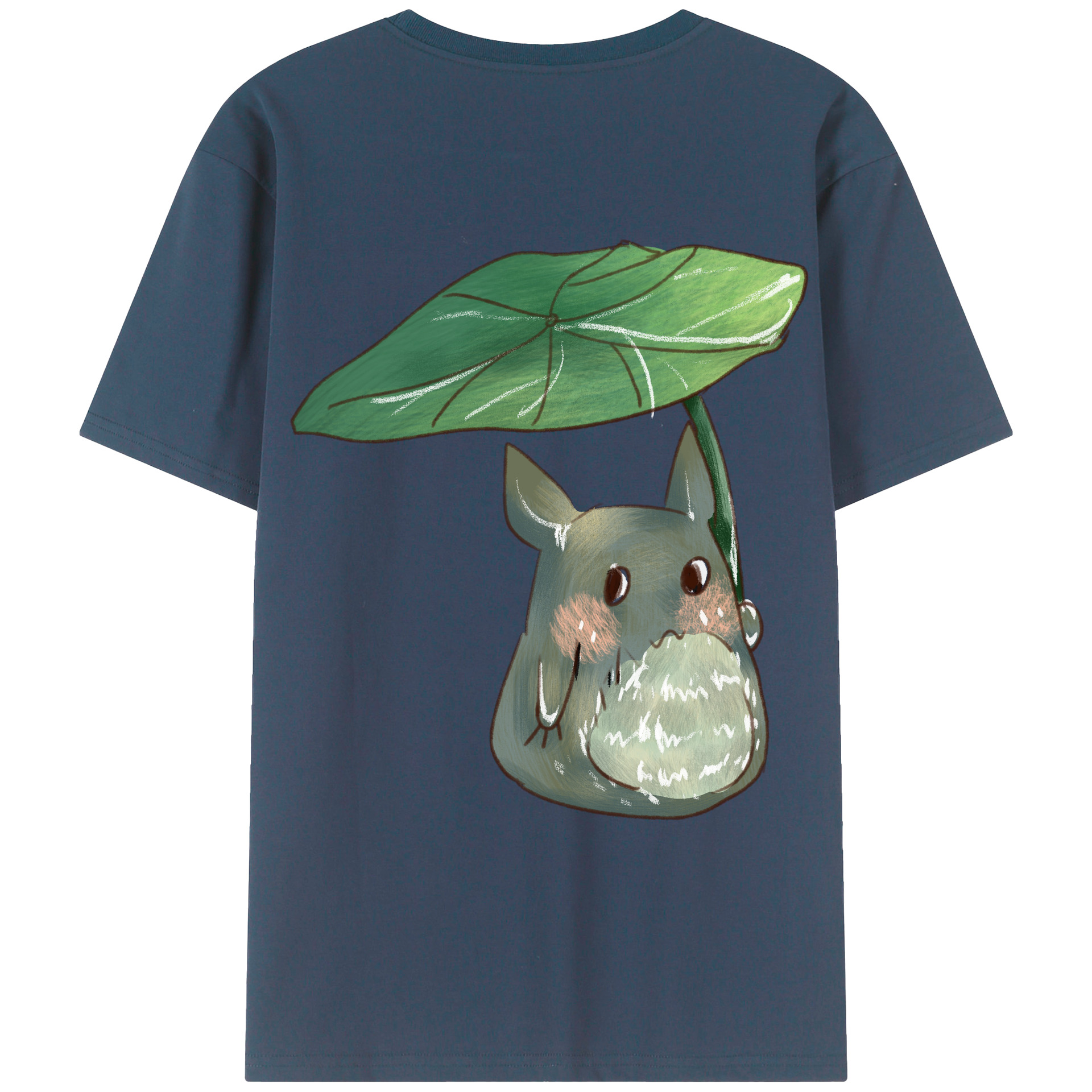 （画像用） となりのトトロ 草壁メイ 草壁サツキ My Neighbor Totoro Satsuki Kusakabe Mei Kusakabe レディース半袖Tシャツ(バックプリント)