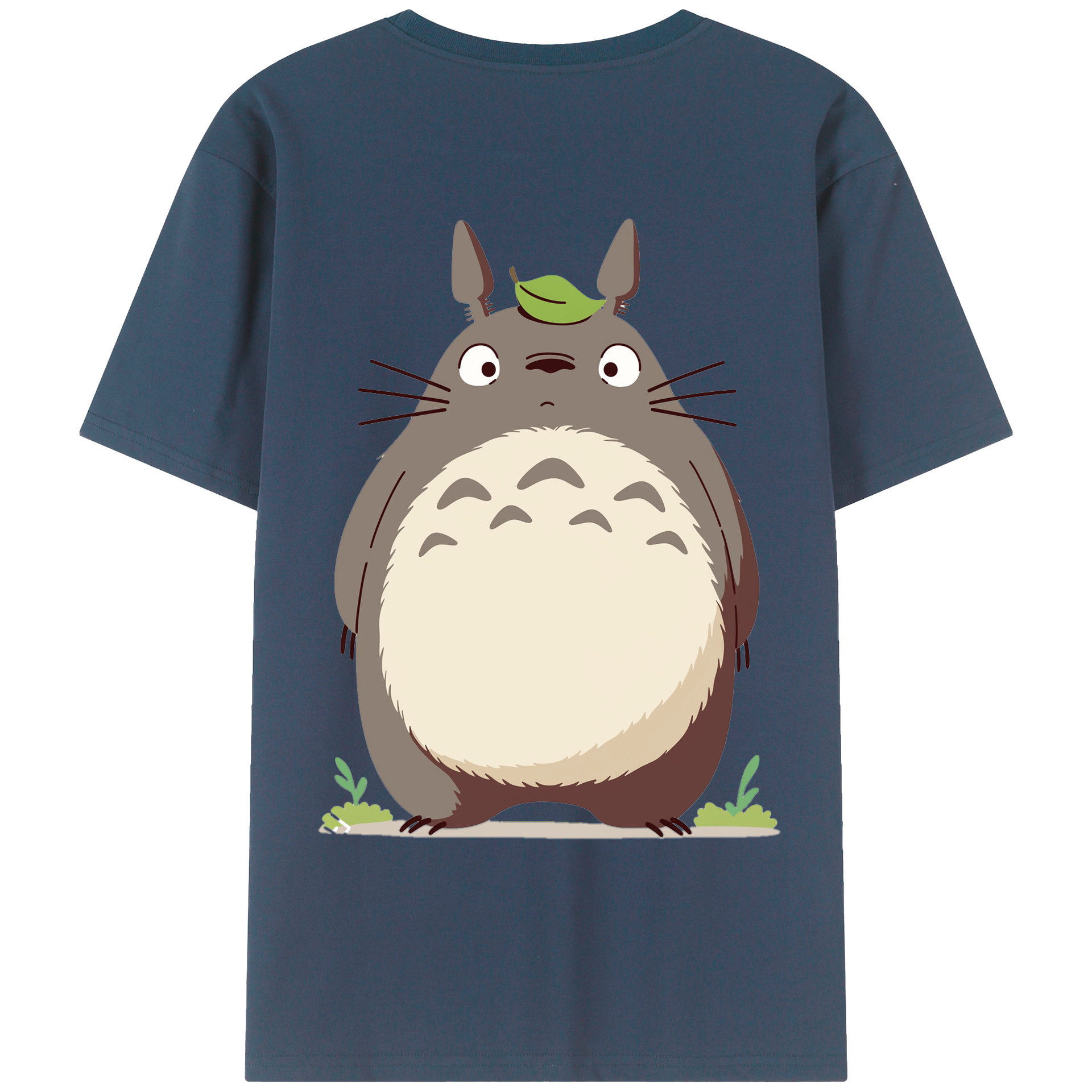（画像用） となりのトトロ 草壁メイ 草壁サツキ My Neighbor Totoro Satsuki Kusakabe Mei Kusakabe レディース半袖Tシャツ(バックプリント)