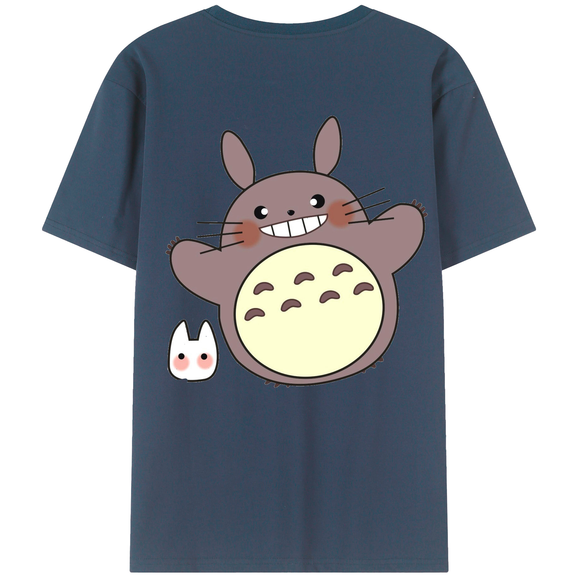 （画像用） となりのトトロ 草壁メイ 草壁サツキ My Neighbor Totoro Satsuki Kusakabe Mei Kusakabe レディース半袖Tシャツ(バックプリント)