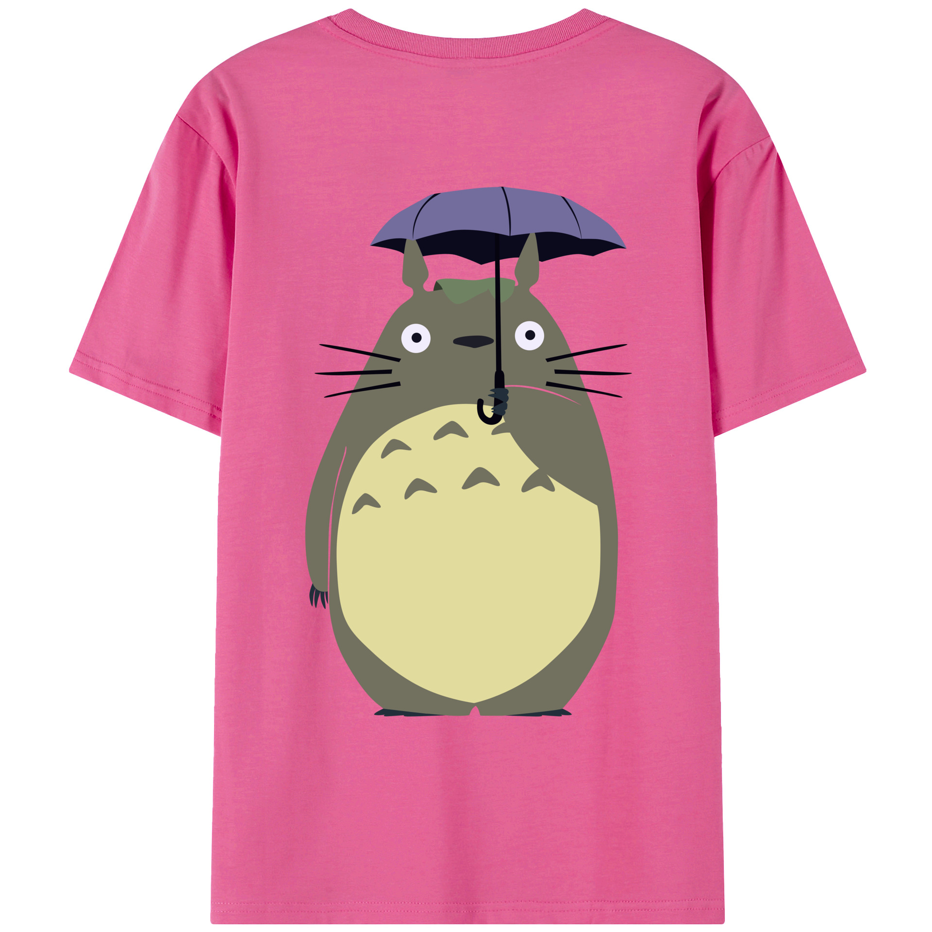 （画像用） となりのトトロ 草壁メイ 草壁サツキ My Neighbor Totoro Satsuki Kusakabe Mei Kusakabe レディース半袖Tシャツ(バックプリント)