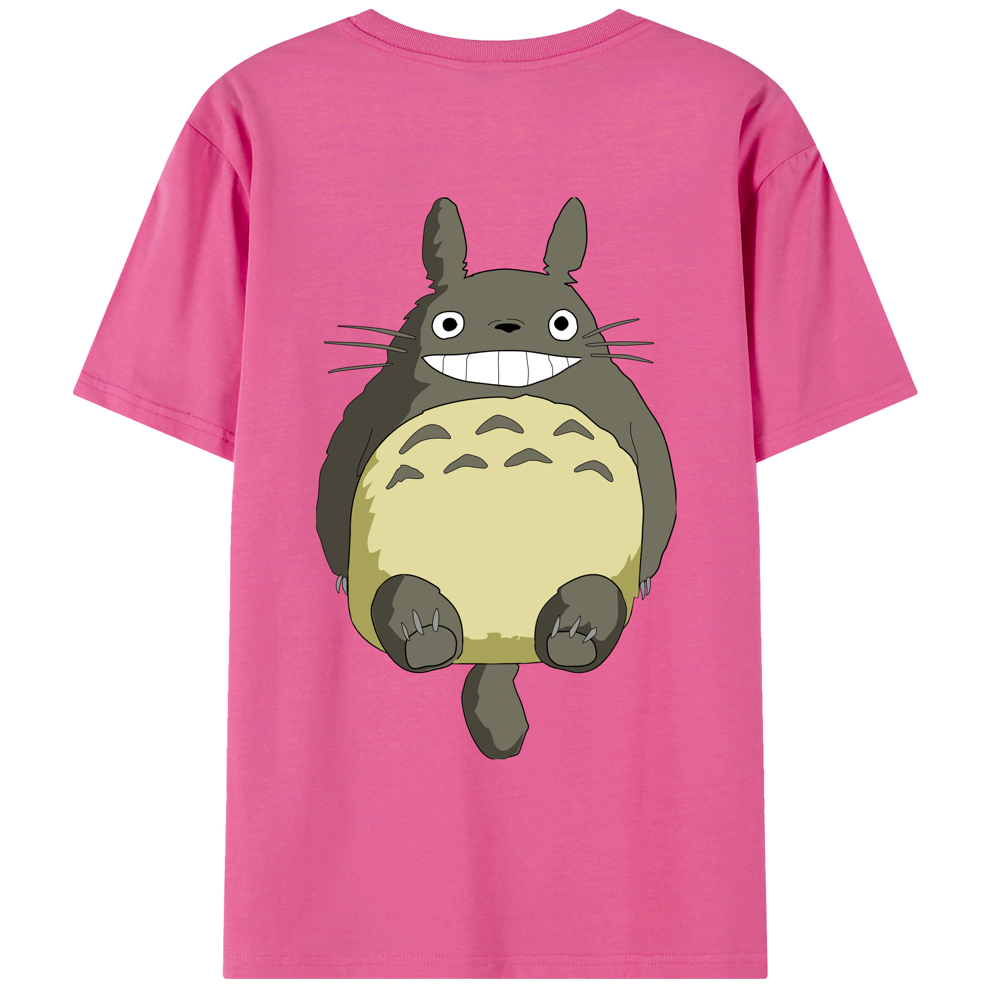 （画像用） となりのトトロ 草壁メイ 草壁サツキ My Neighbor Totoro Satsuki Kusakabe Mei Kusakabe レディース半袖Tシャツ(バックプリント)