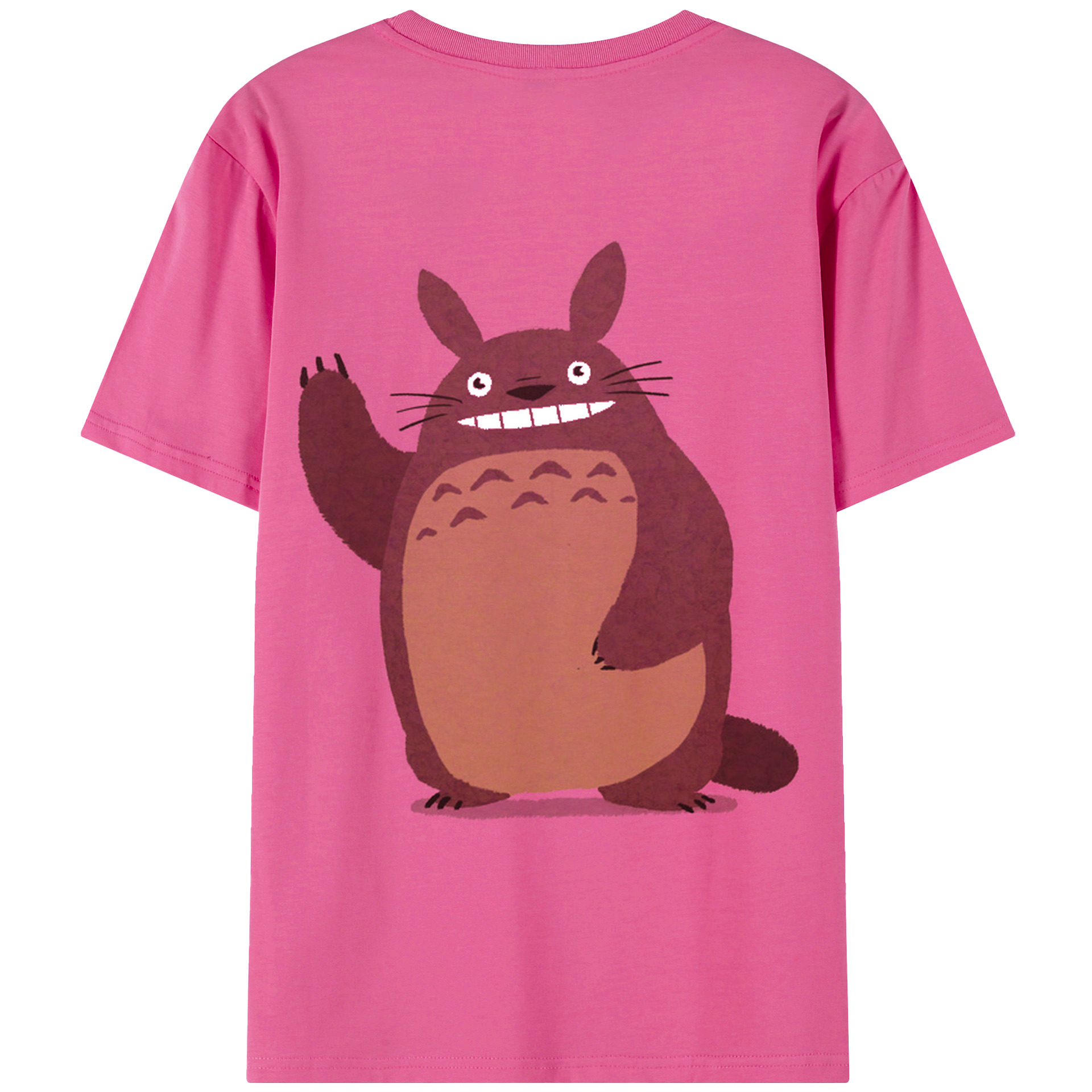 （画像用） となりのトトロ 草壁メイ 草壁サツキ My Neighbor Totoro Satsuki Kusakabe Mei Kusakabe レディース半袖Tシャツ(バックプリント)