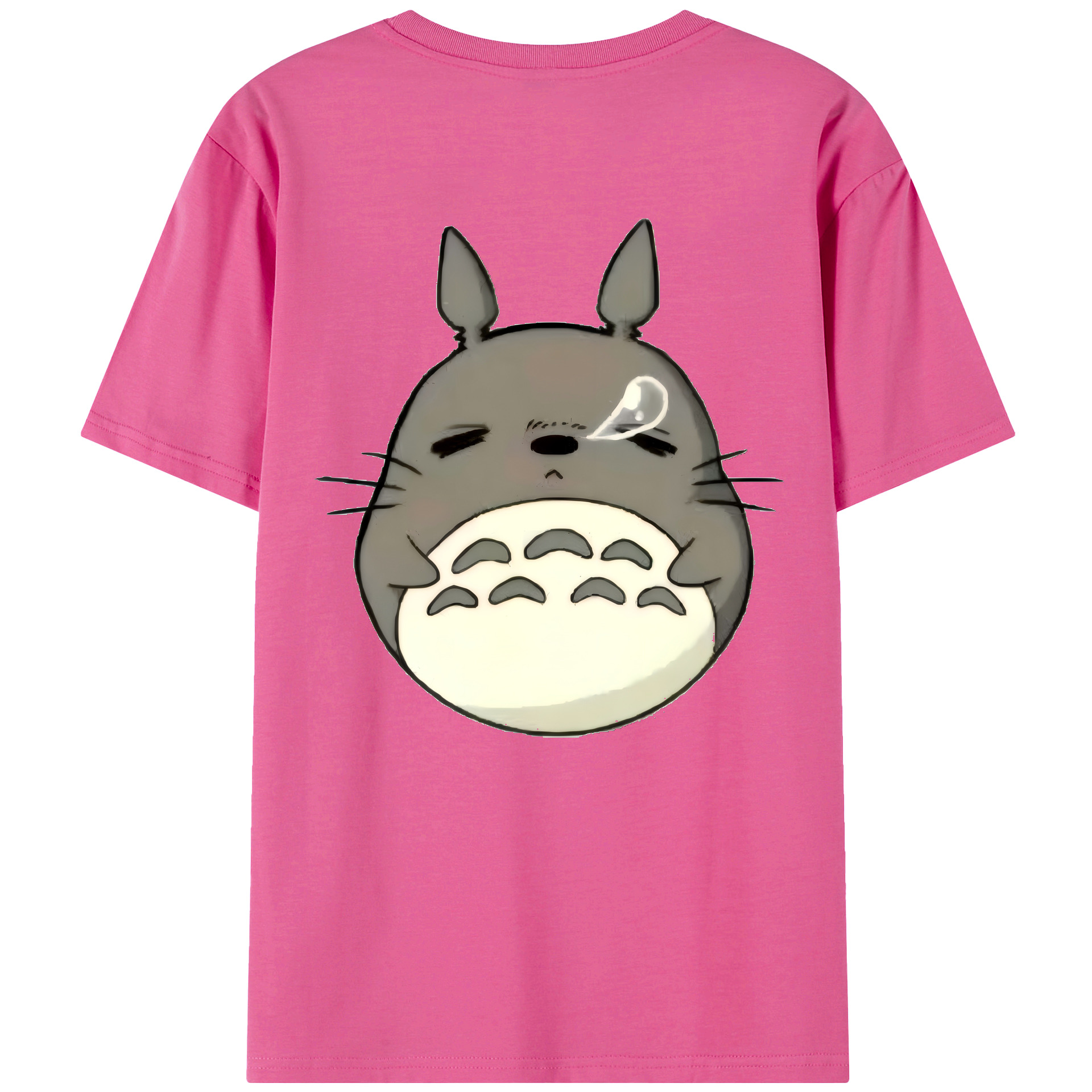 （画像用） となりのトトロ 草壁メイ 草壁サツキ My Neighbor Totoro Satsuki Kusakabe Mei Kusakabe レディース半袖Tシャツ(バックプリント)