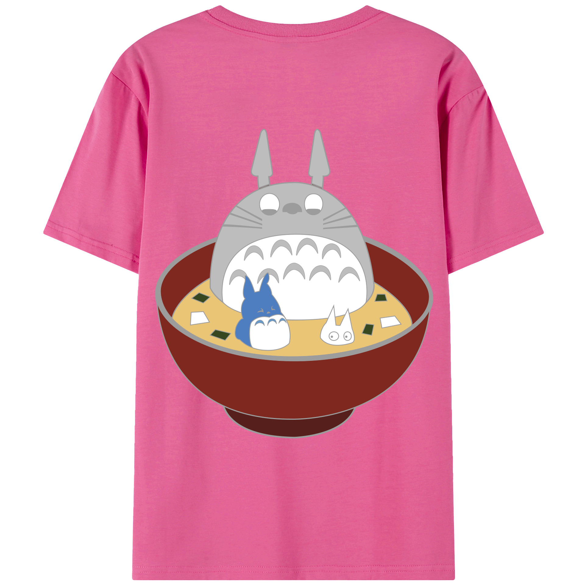 （画像用） となりのトトロ 草壁メイ 草壁サツキ My Neighbor Totoro Satsuki Kusakabe Mei Kusakabe レディース半袖Tシャツ(バックプリント)