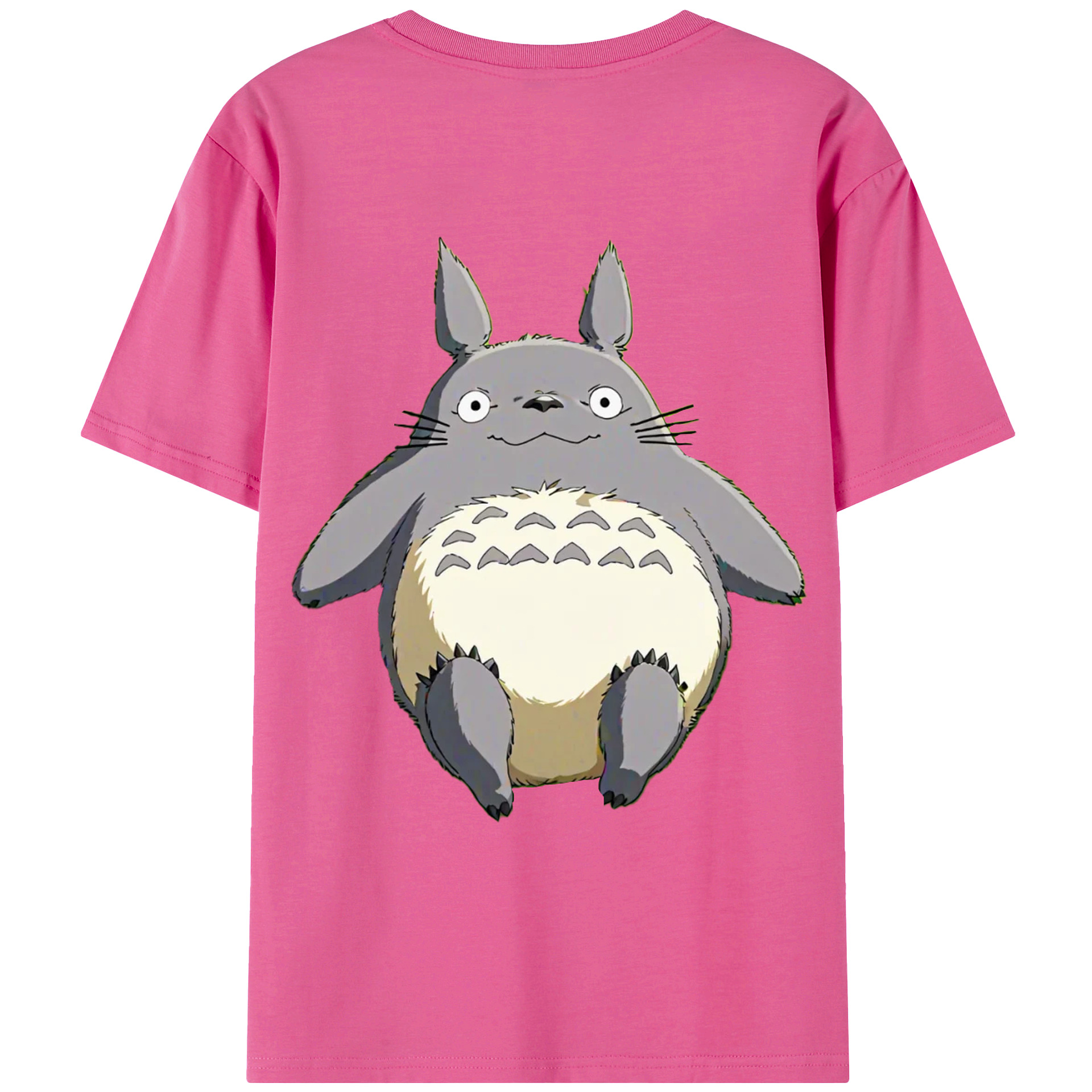 （画像用） となりのトトロ 草壁メイ 草壁サツキ My Neighbor Totoro Satsuki Kusakabe Mei Kusakabe レディース半袖Tシャツ(バックプリント)