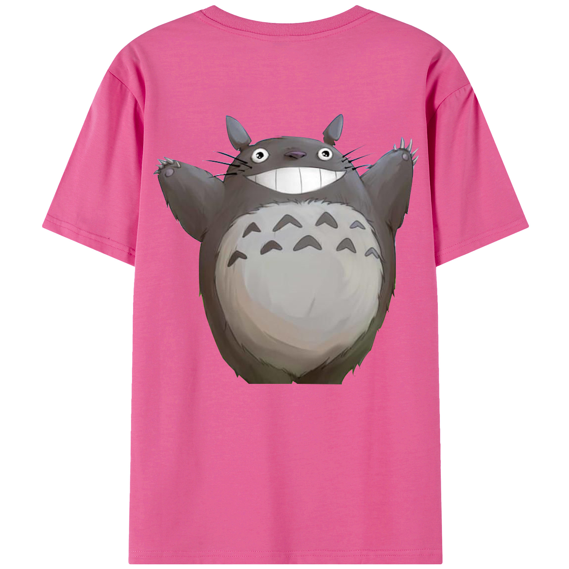（画像用） となりのトトロ 草壁メイ 草壁サツキ My Neighbor Totoro Satsuki Kusakabe Mei Kusakabe レディース半袖Tシャツ(バックプリント)