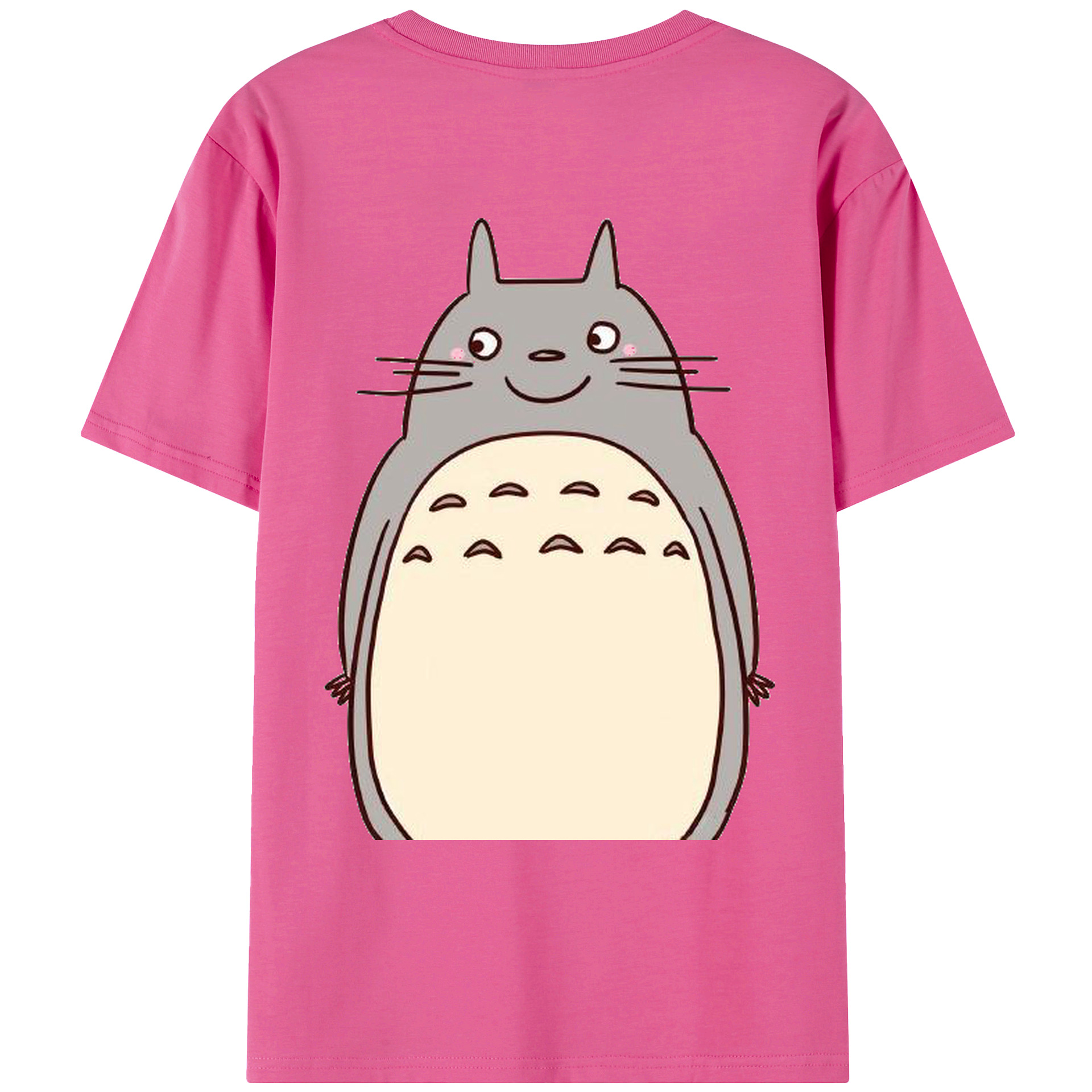 （画像用） となりのトトロ 草壁メイ 草壁サツキ My Neighbor Totoro Satsuki Kusakabe Mei Kusakabe レディース半袖Tシャツ(バックプリント)