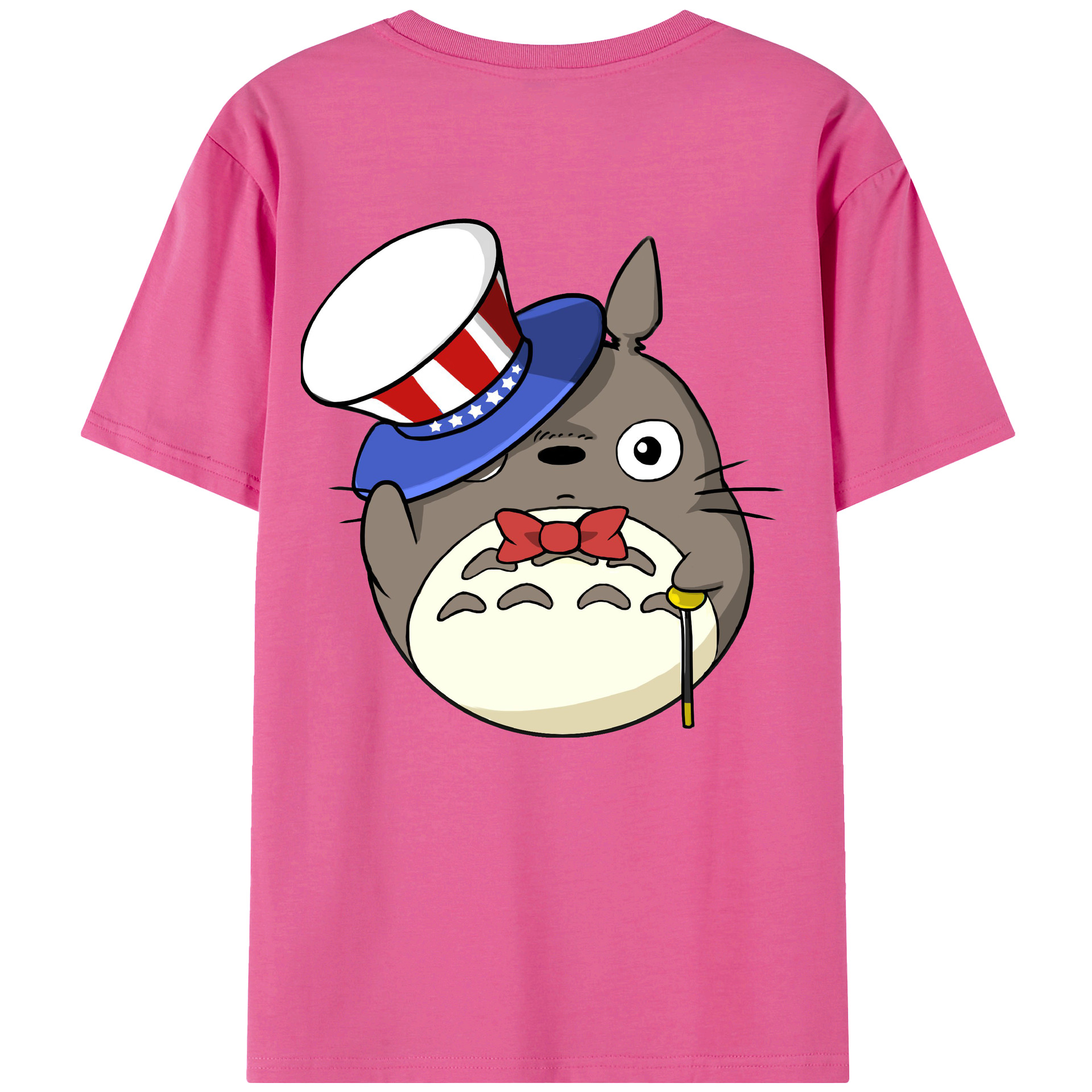 （画像用） となりのトトロ 草壁メイ 草壁サツキ My Neighbor Totoro Satsuki Kusakabe Mei Kusakabe レディース半袖Tシャツ(バックプリント)